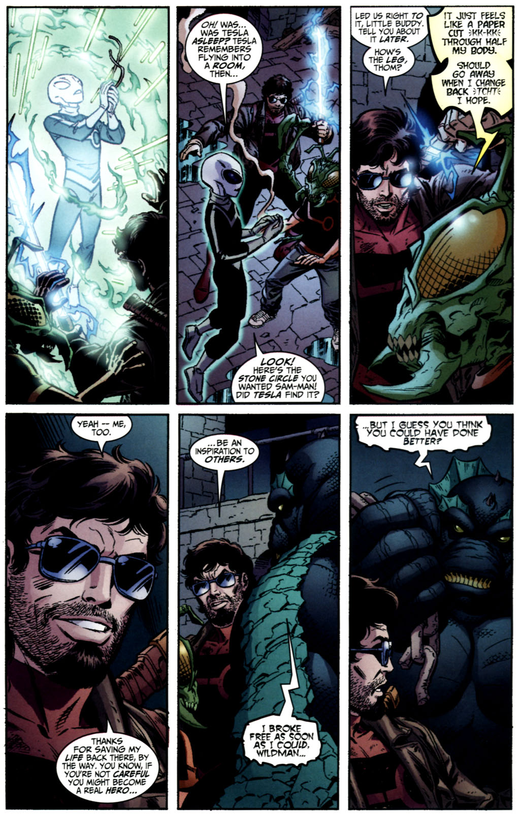 Read online Section Zero comic -  Issue #3 - 25