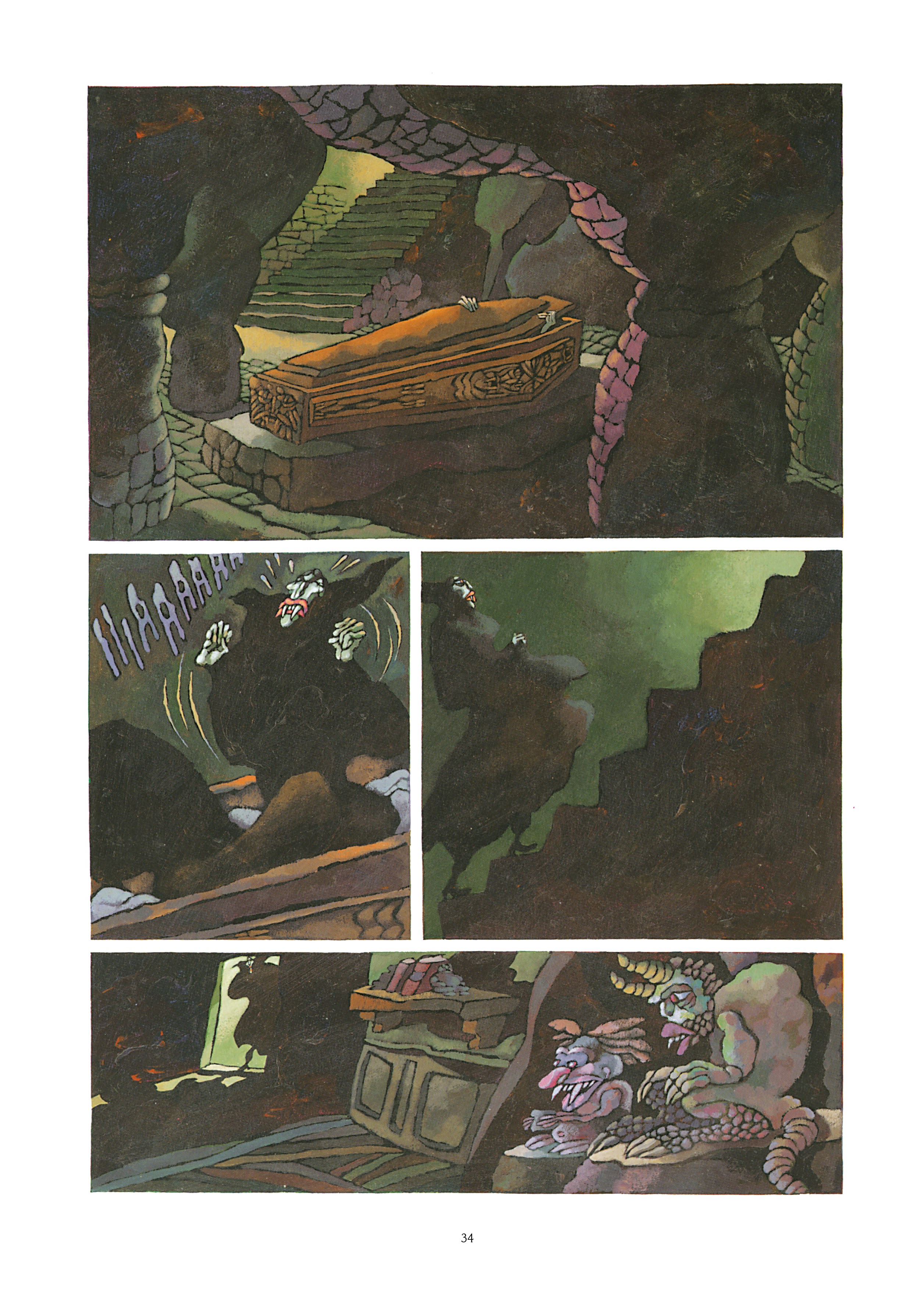 Read online Alberto Breccia's Dracula comic -  Issue # TPB - 30