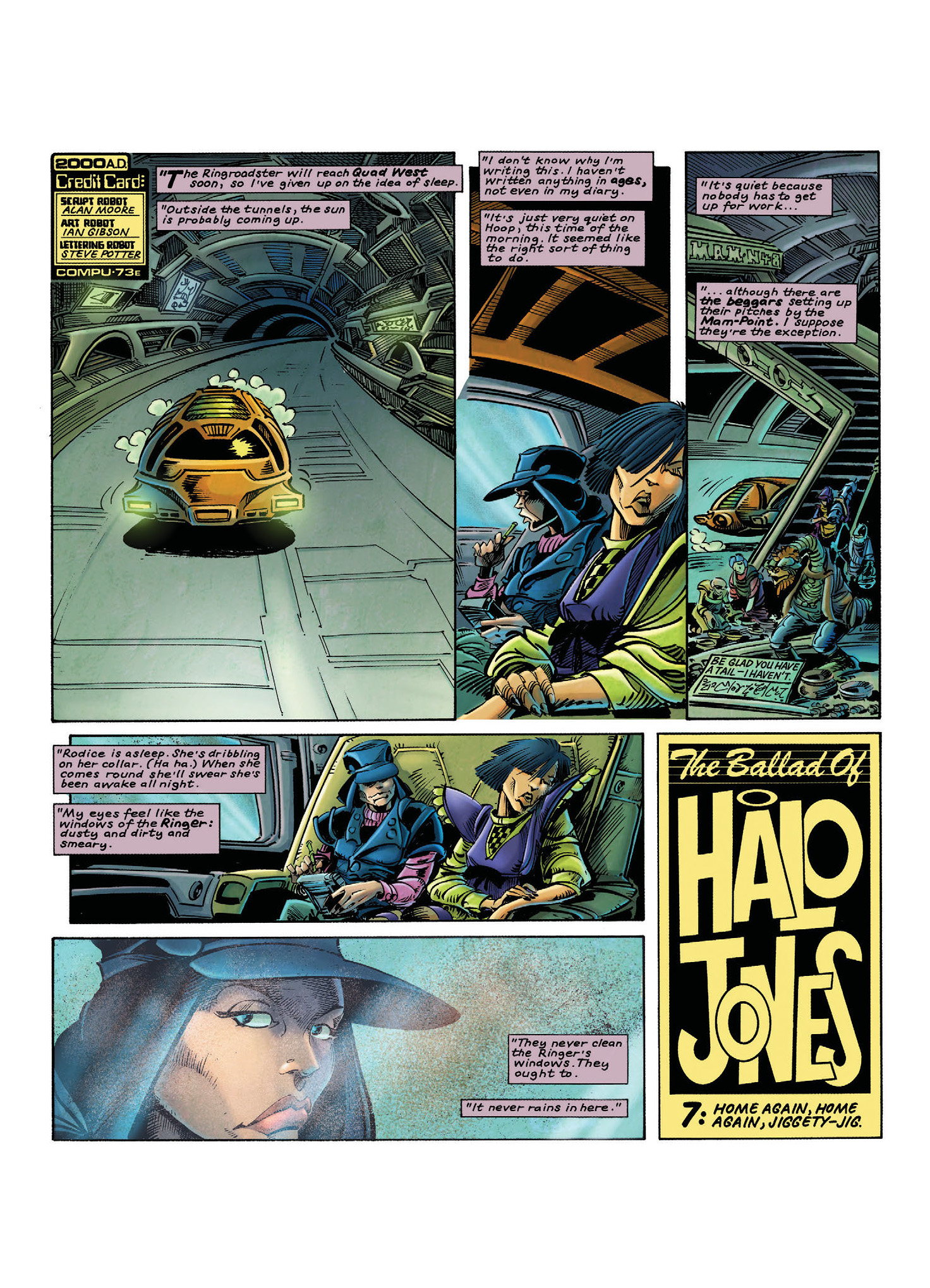 Read online The Ballad of Halo Jones (2018) comic -  Issue # TPB 1 - 34