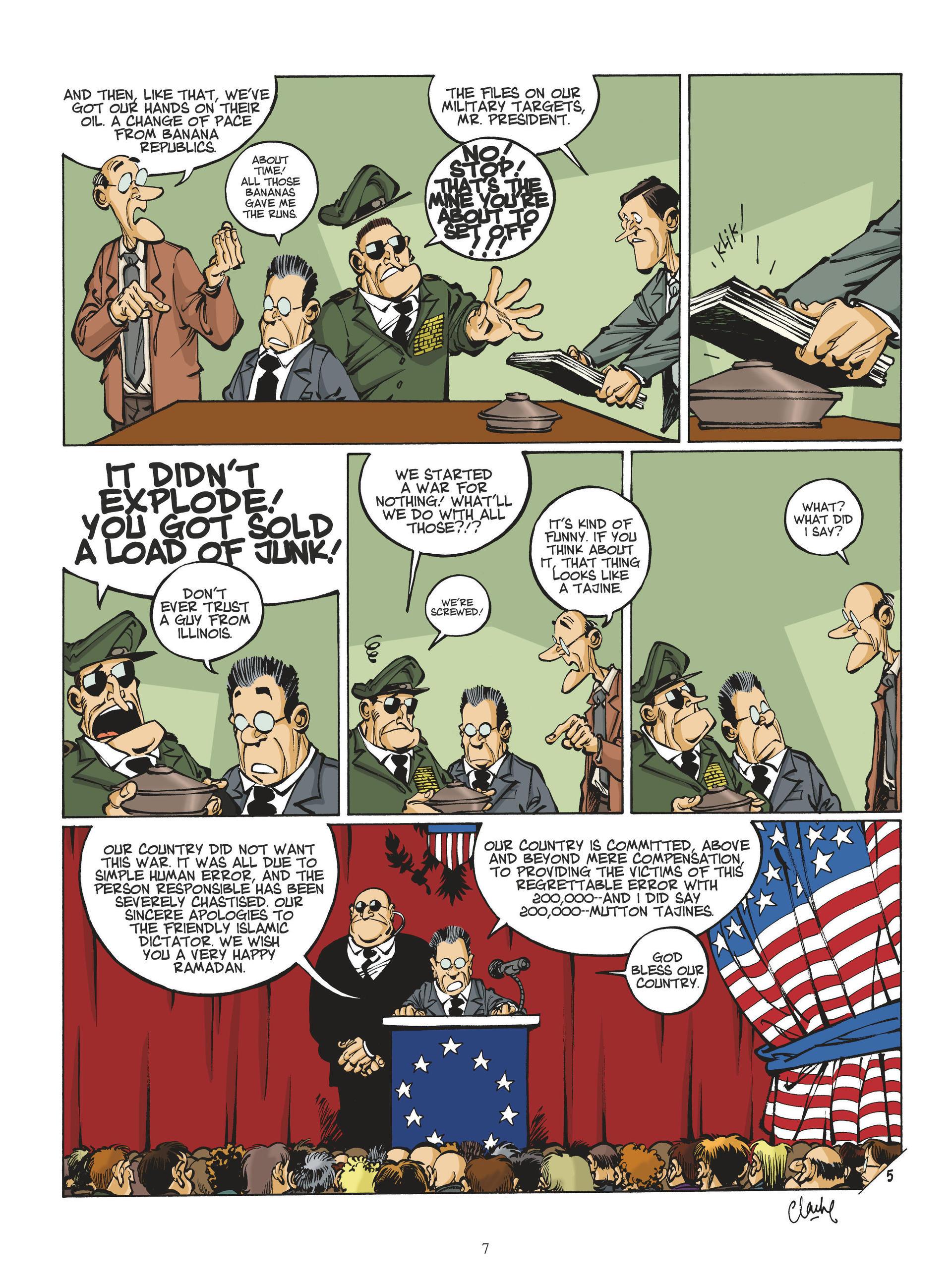Read online Mister President comic -  Issue #1 - 7