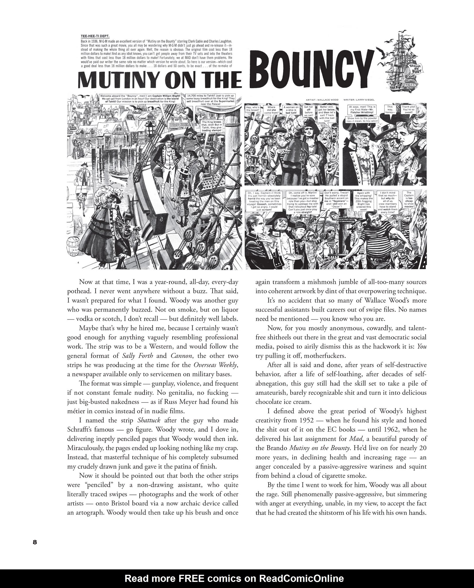 Read online The Life and Legend of Wallace Wood comic -  Issue # TPB 1 - 9