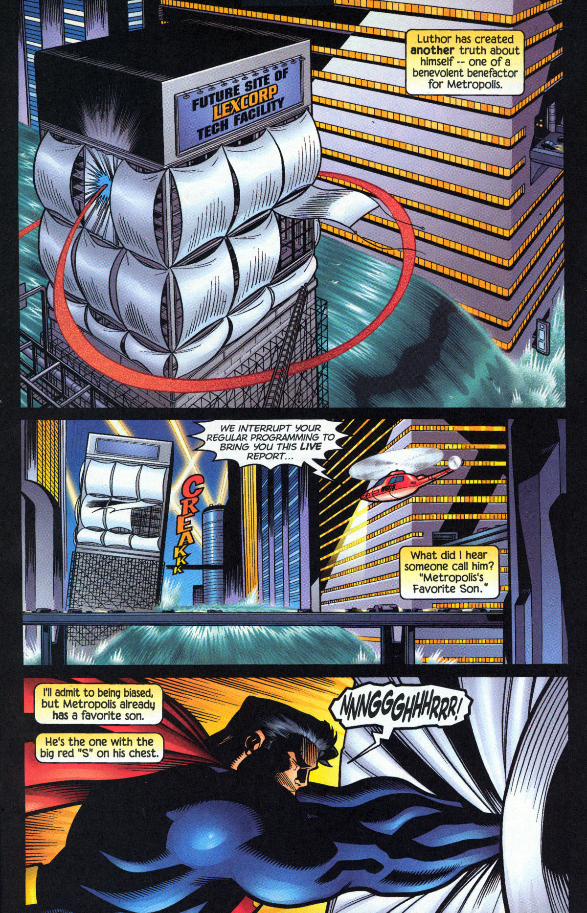 Read online Superman: President Lex comic -  Issue # TPB - 63