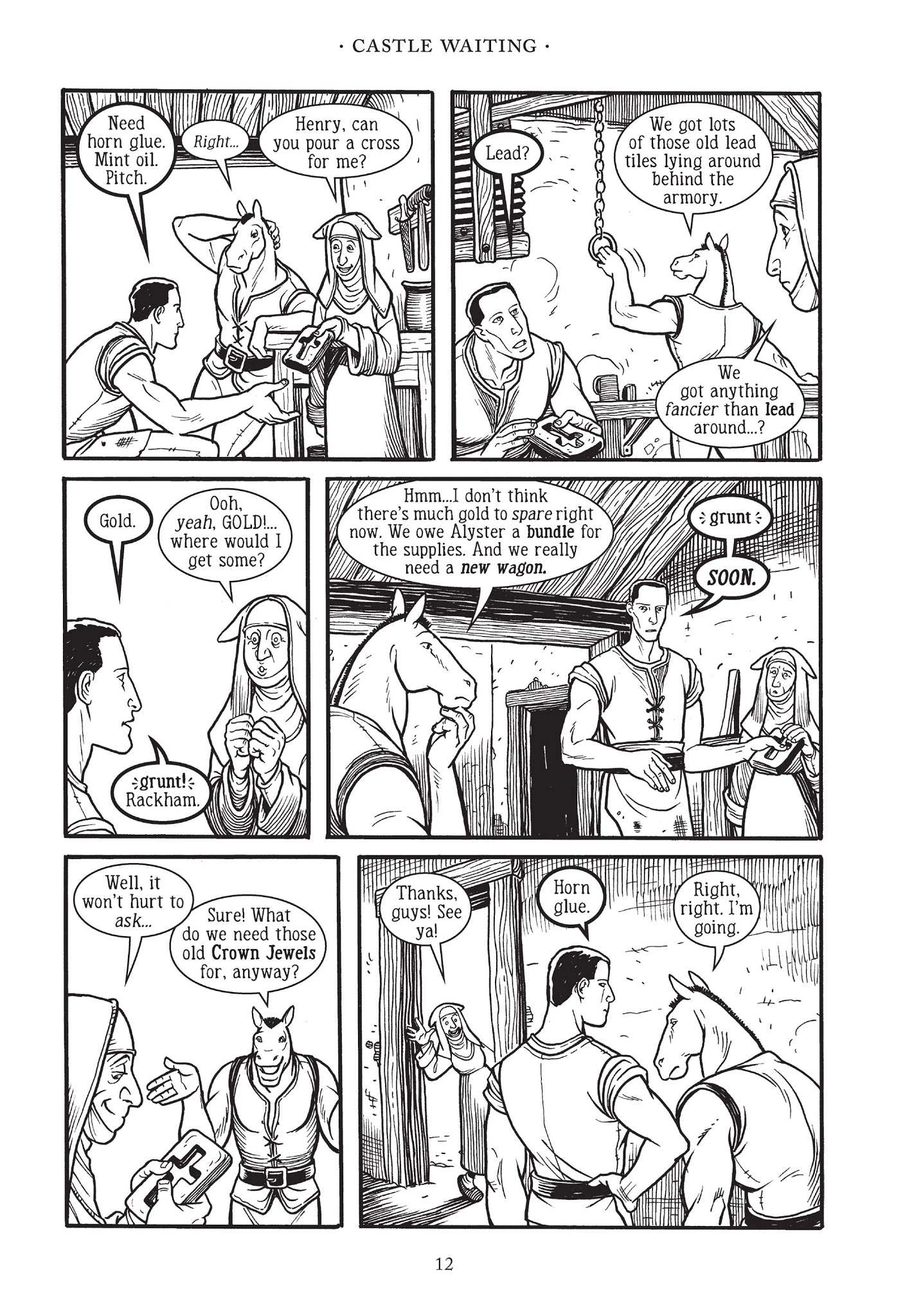 Read online Castle Waiting comic -  Issue # TPB 2 - 15