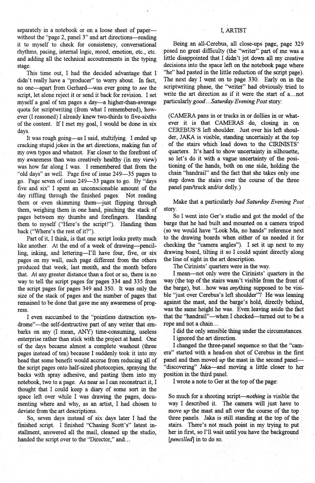 Cerebus issue 249 - Page 25