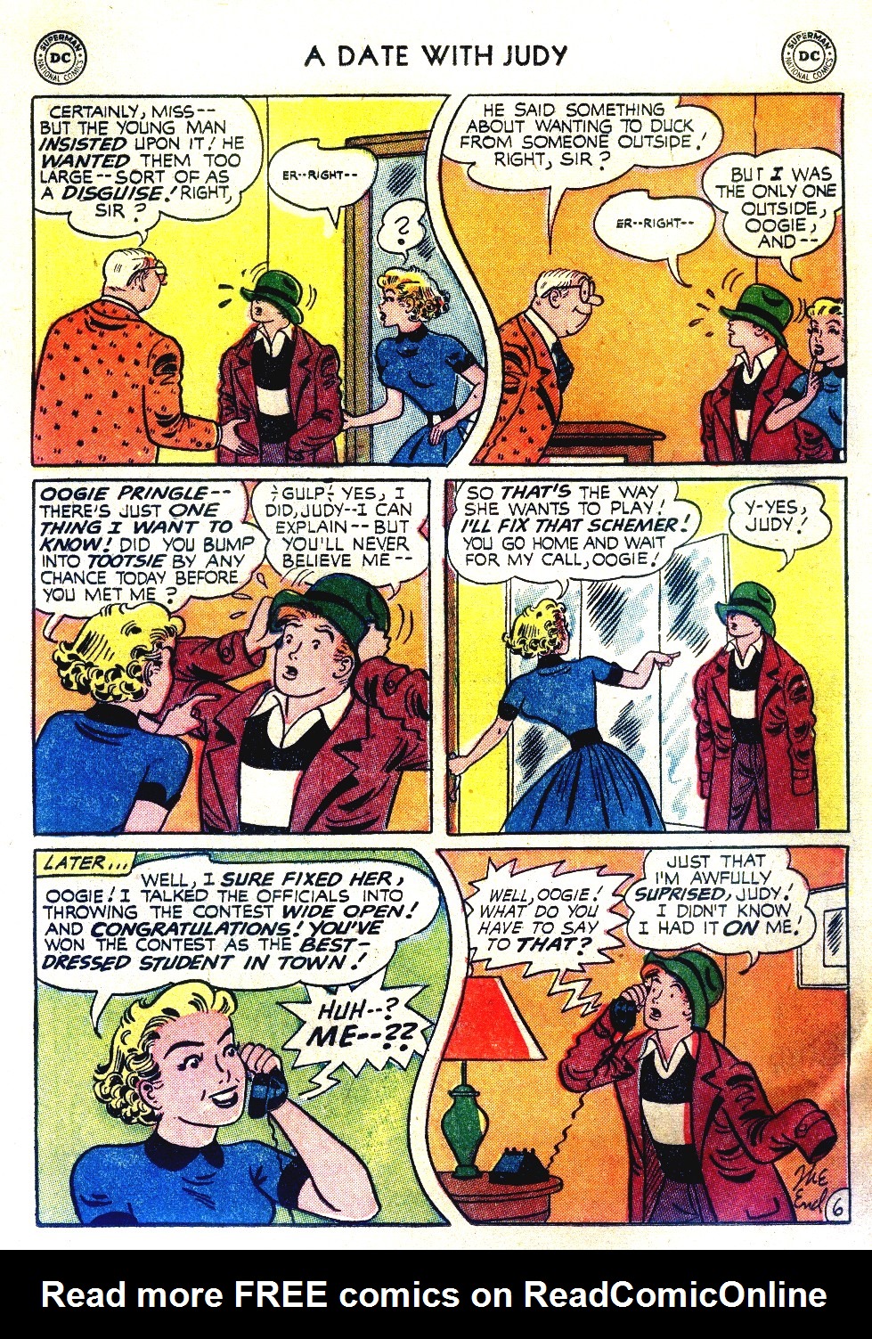 Read online A Date with Judy comic -  Issue #45 - 15
