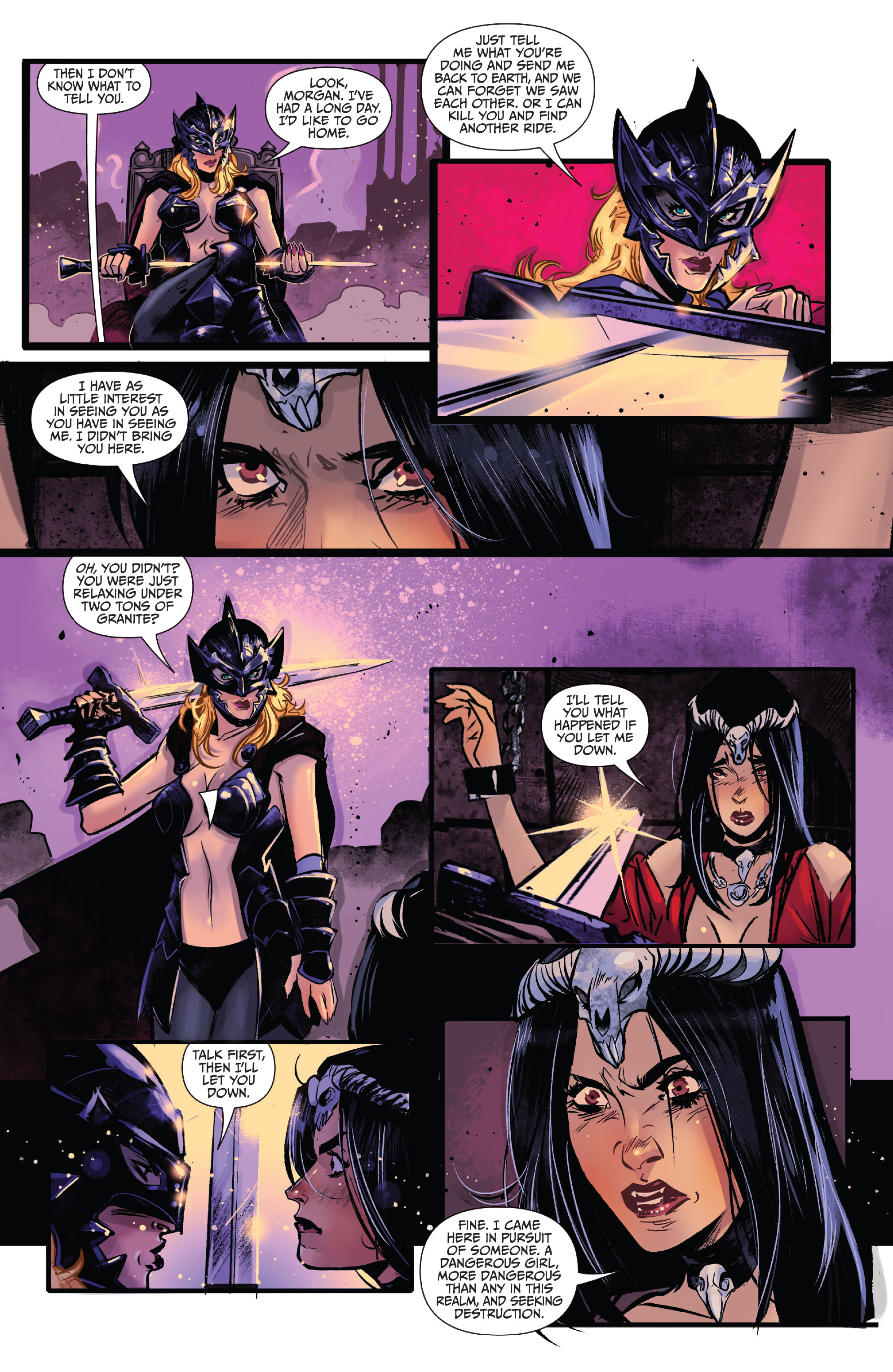 Read online Myths & Legends Quarterly: Black Knight – Fate of Legends comic -  Issue # Full - 24