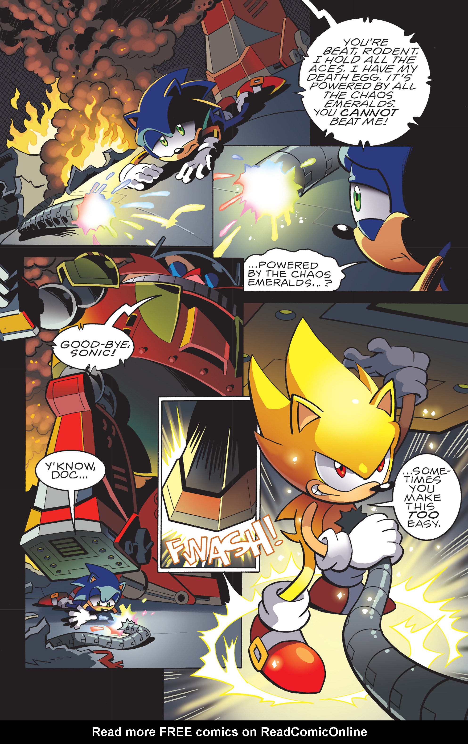 Read online Sonic Mega Man Worlds Collide comic -  Issue # Vol 3 - 37