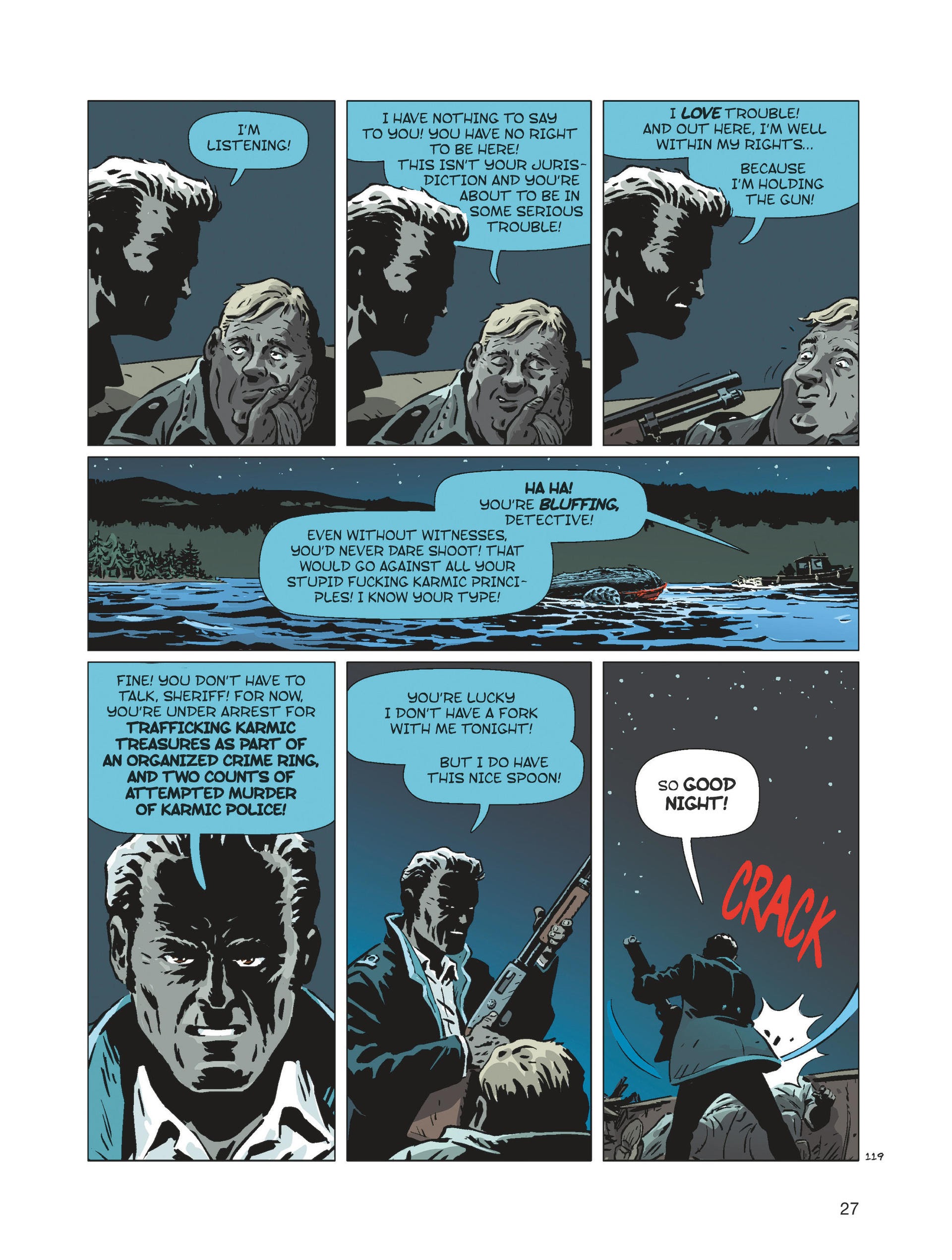 Read online Karma City comic -  Issue #5 - 29