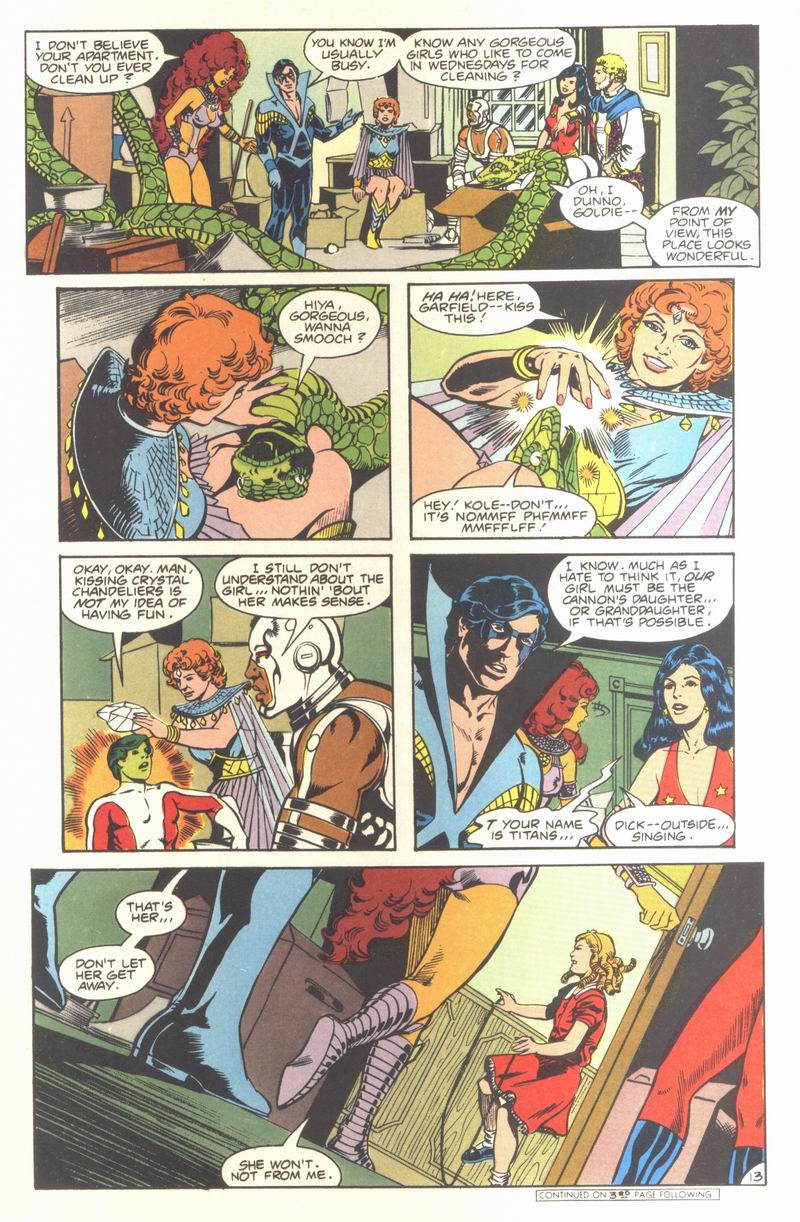 Read online Tales of the Teen Titans comic -  Issue #71 - 13
