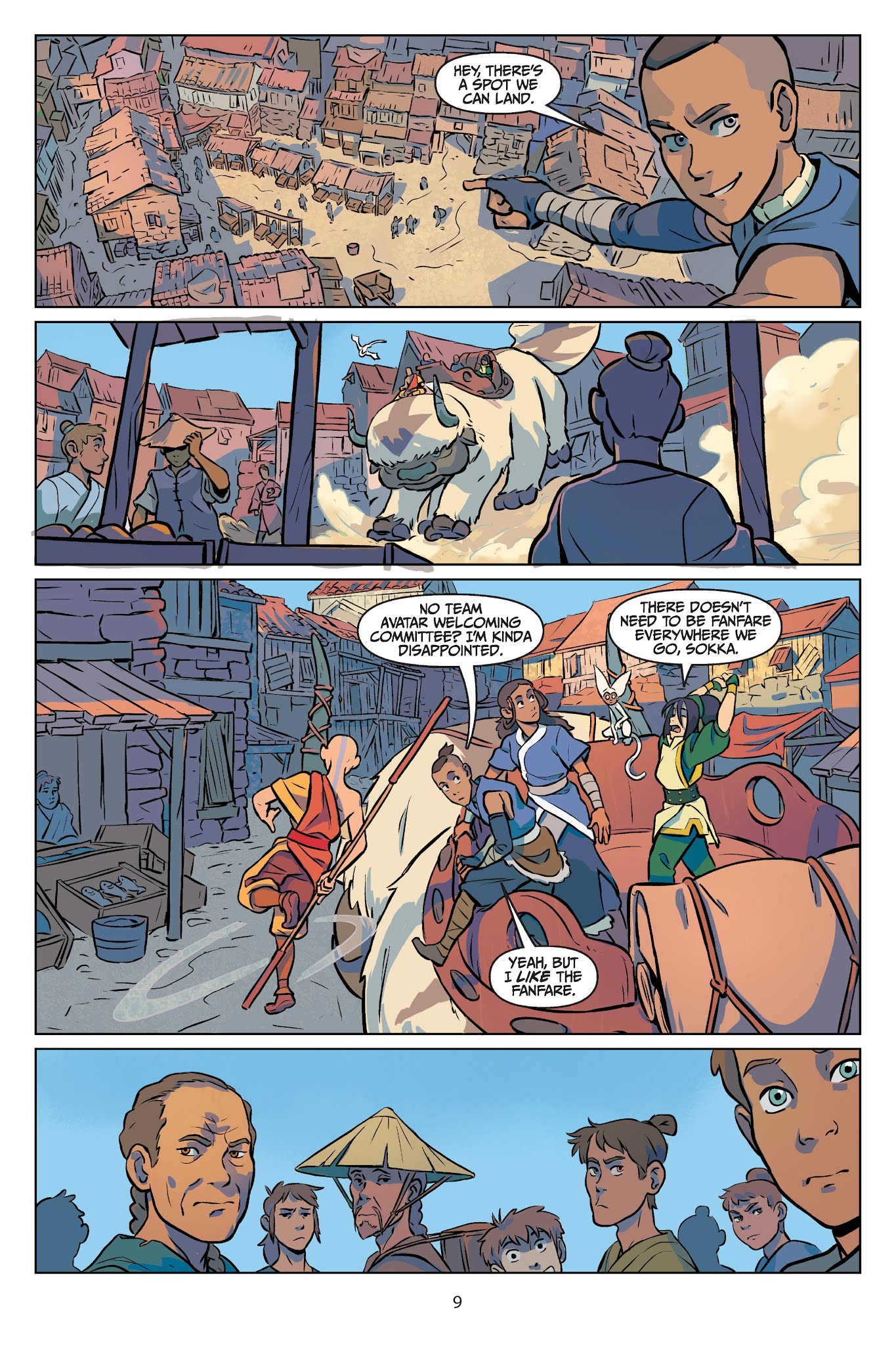 Read online Nickelodeon Avatar: The Last Airbender - Imbalance comic -  Issue # TPB 1 - 10