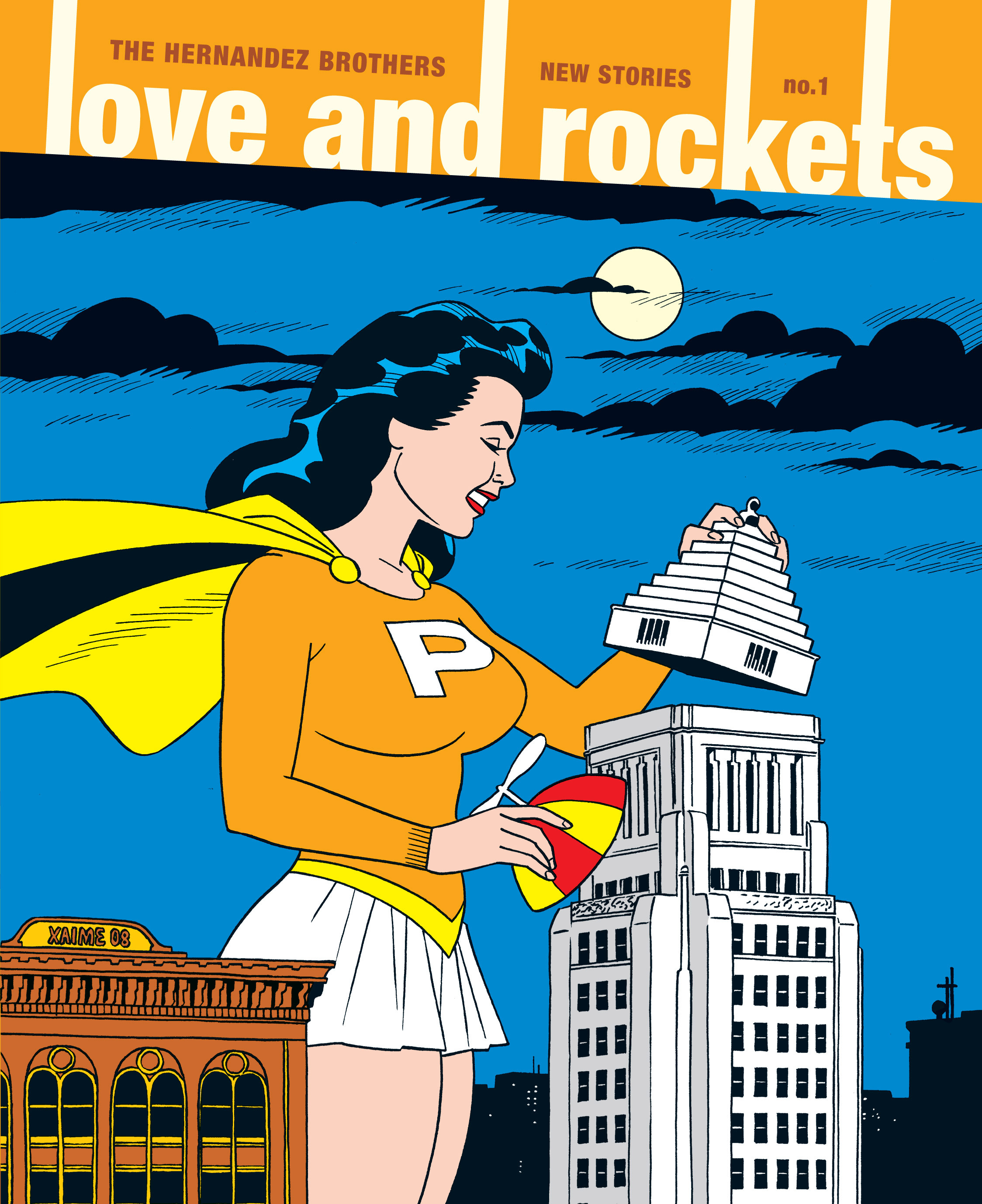 Read online Love and Rockets: New Stories comic -  Issue #1 - 1