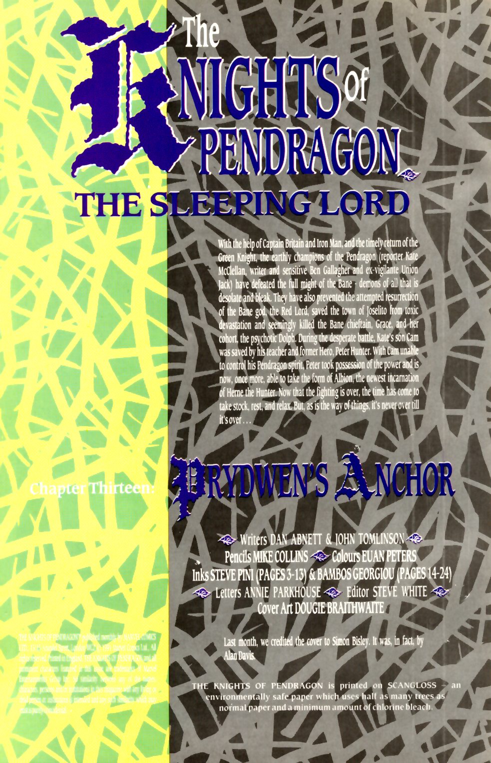 Read online The Knights of Pendragon comic -  Issue #13 - 2