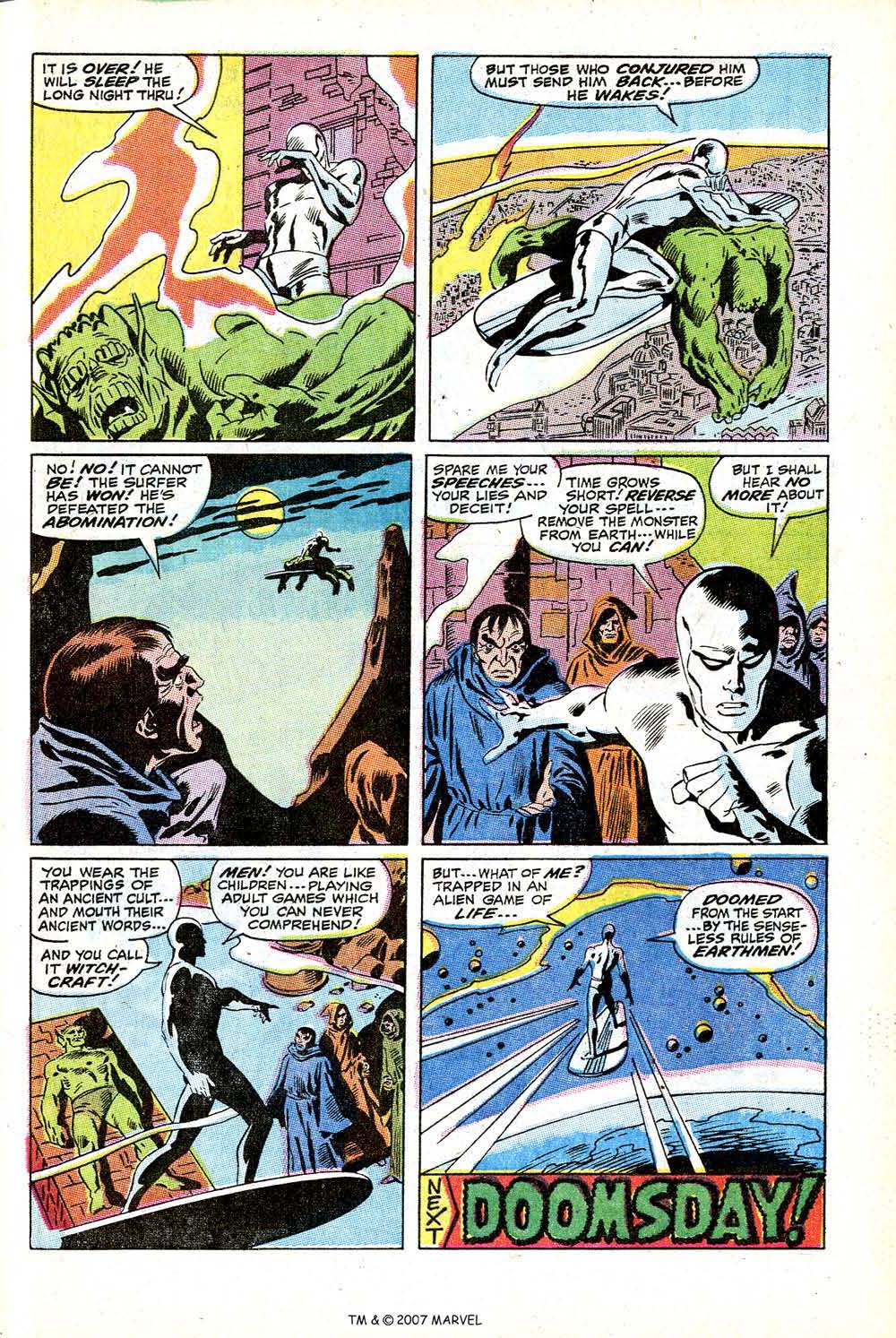 Read online Silver Surfer (1968) comic -  Issue #12 - 29