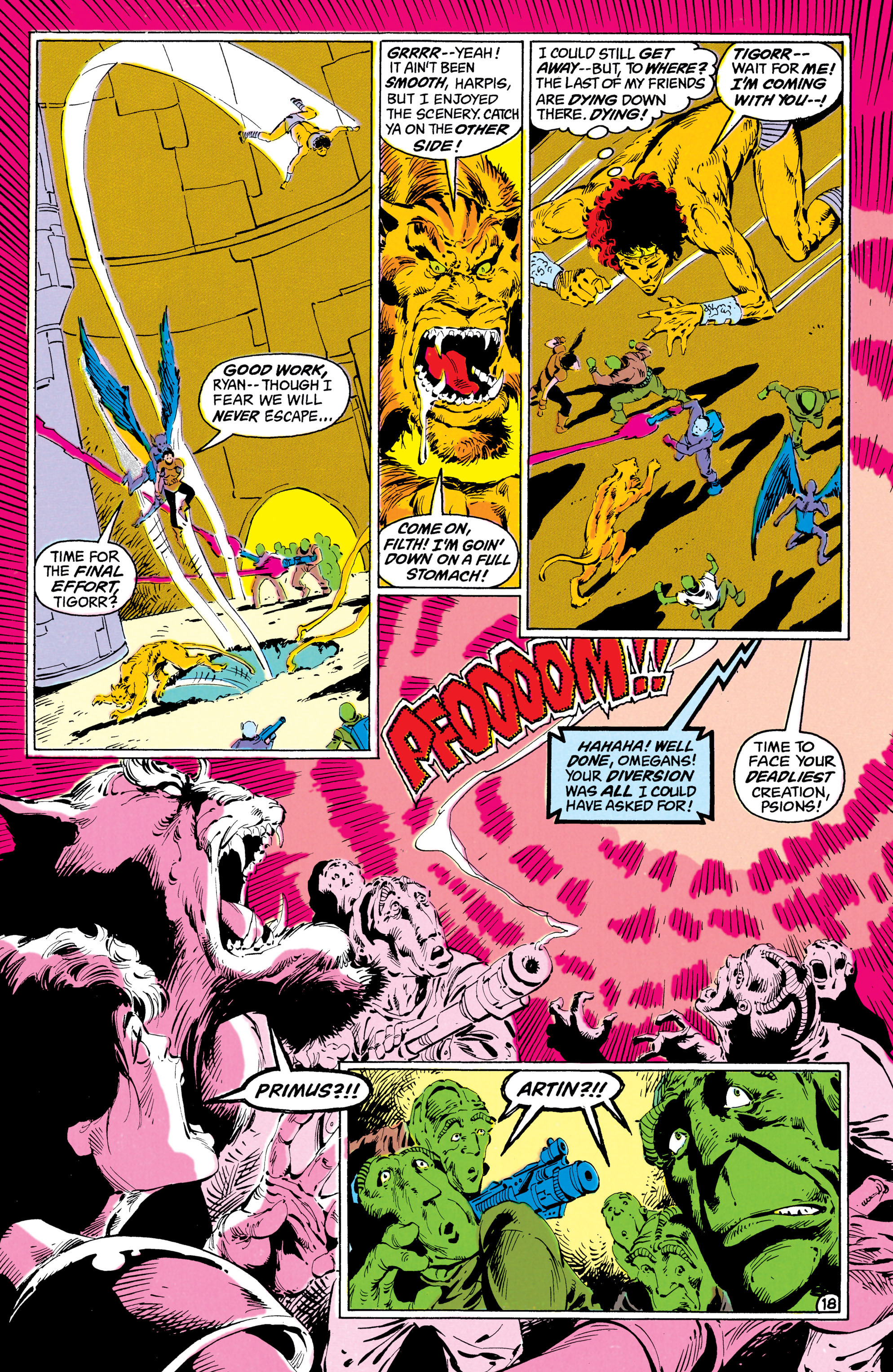 Read online The Omega Men (1983) comic -  Issue #29 - 19