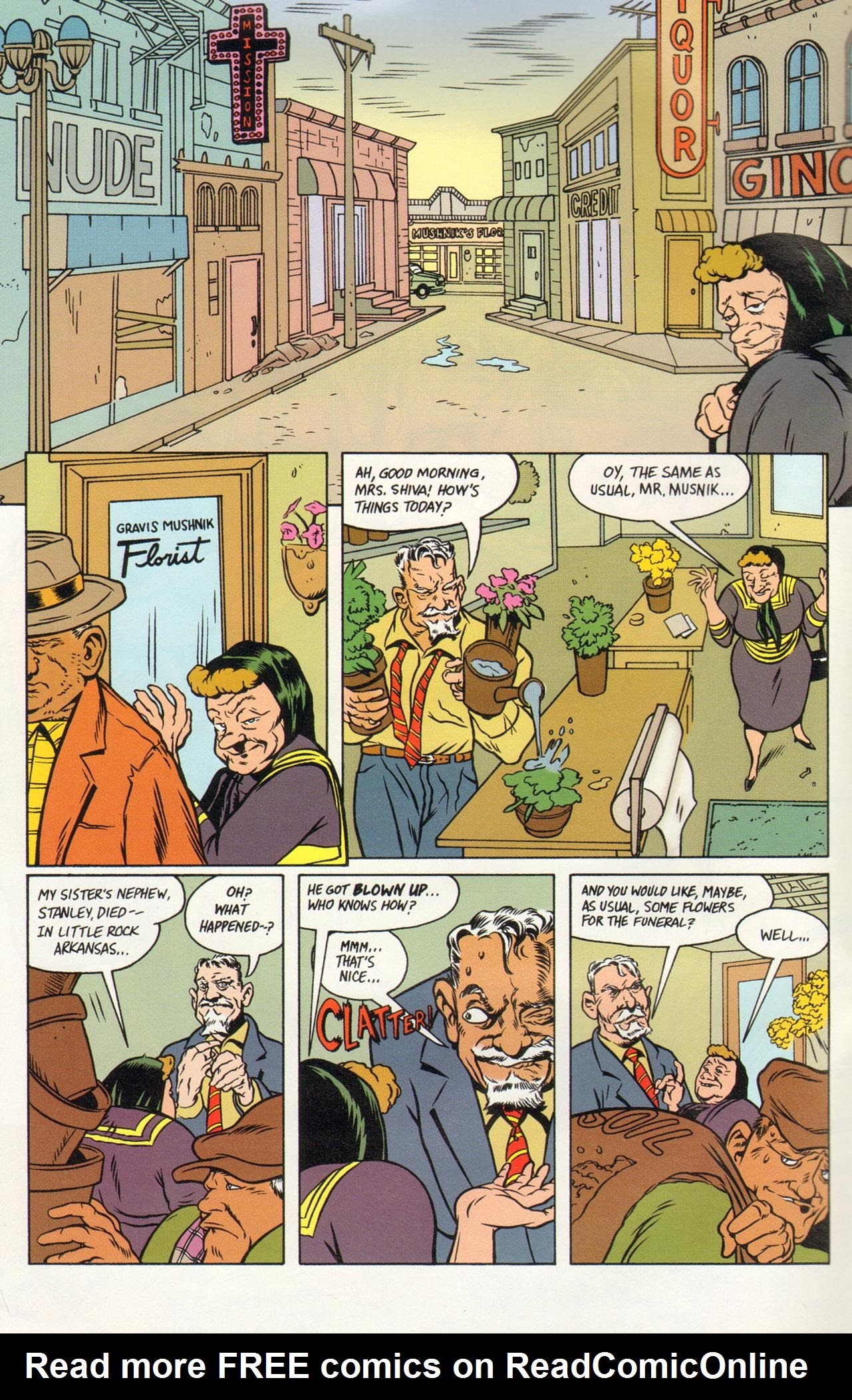 Read online Welcome to the Little Shop of Horrors comic -  Issue #1 - 4