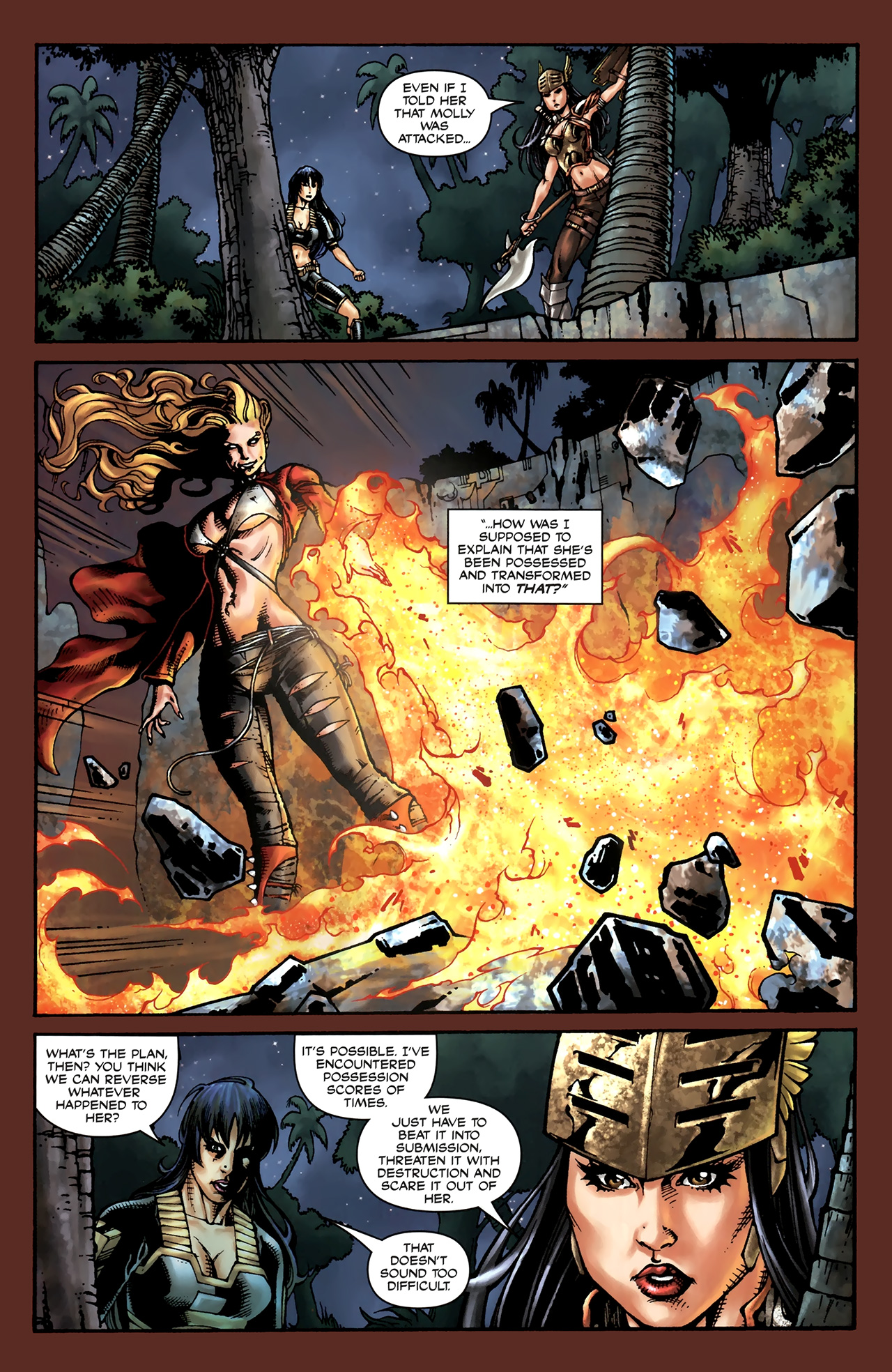 Read online War Goddess comic -  Issue #1 - 11