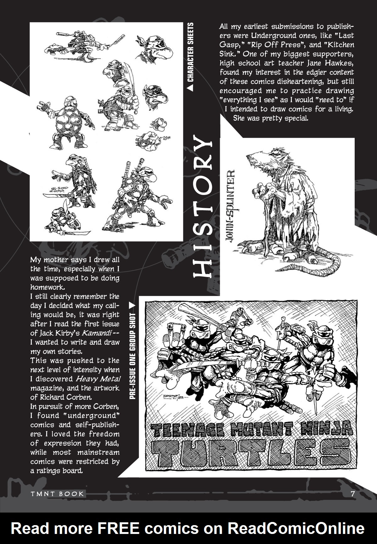 Read online Kevin Eastman's Teenage Mutant Ninja Turtles Artobiography comic -  Issue # TPB (Part 1) - 10