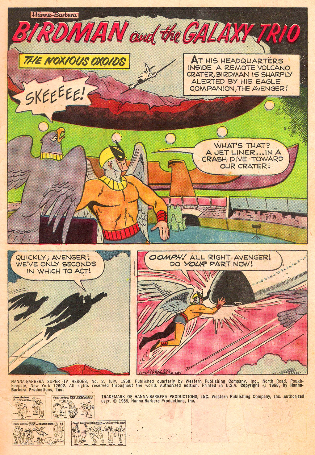 Read online Hanna-Barbera Super TV Heroes comic -  Issue #2 - 3