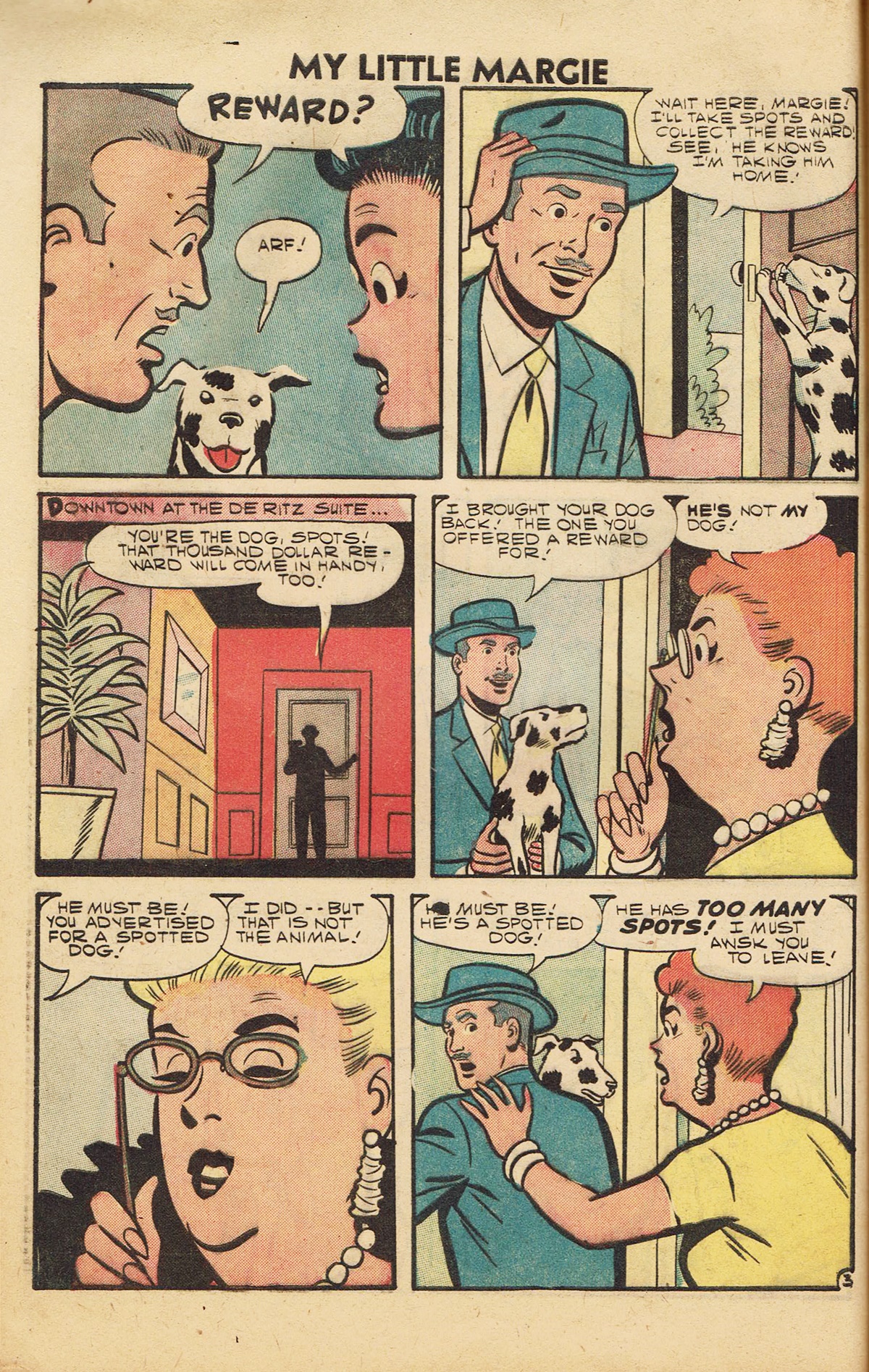 Read online My Little Margie (1954) comic -  Issue #20 - 61