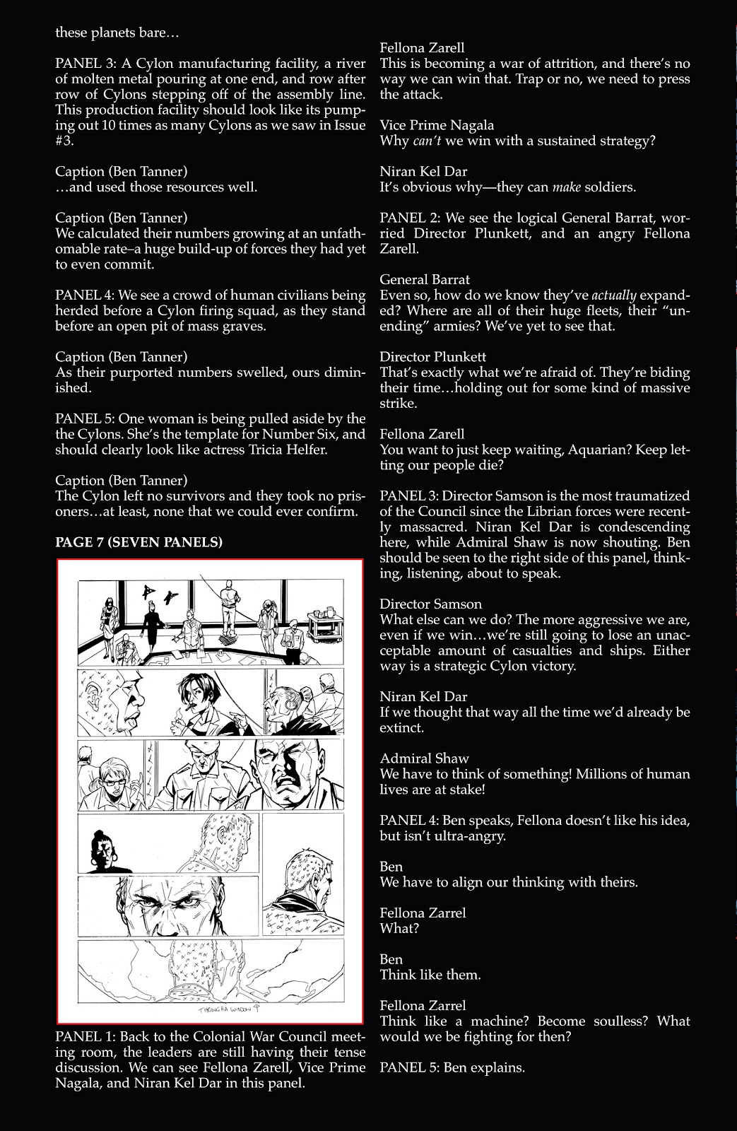 Battlestar Galactica: Cylon War issue 4 - Page 26