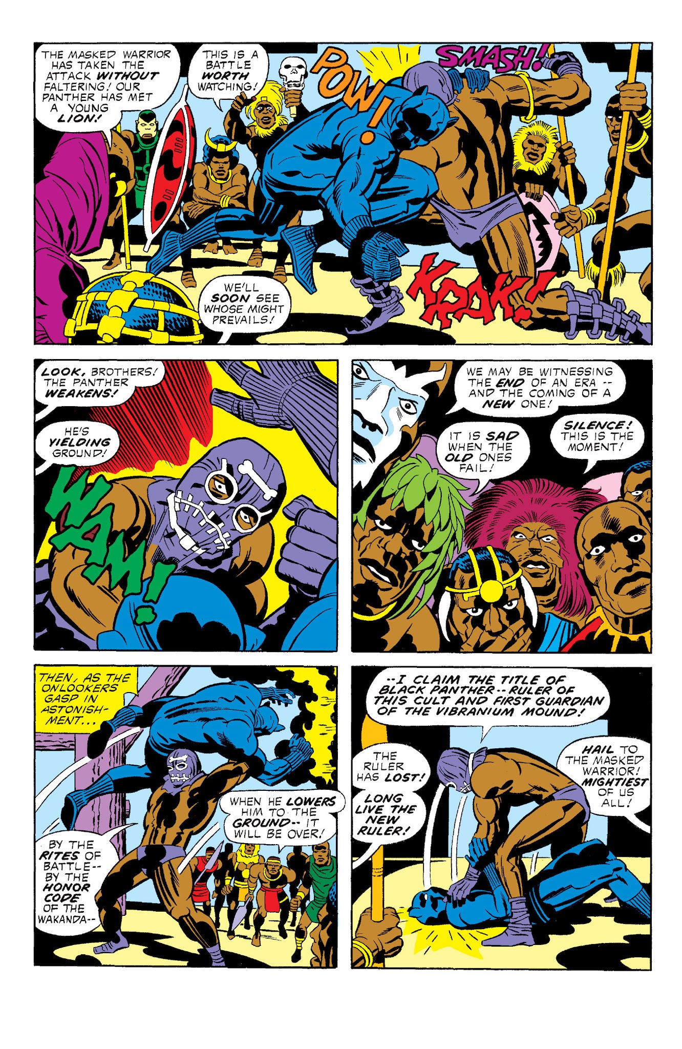 Read online Marvel Masterworks: The Black Panther comic -  Issue # TPB 2 - 134