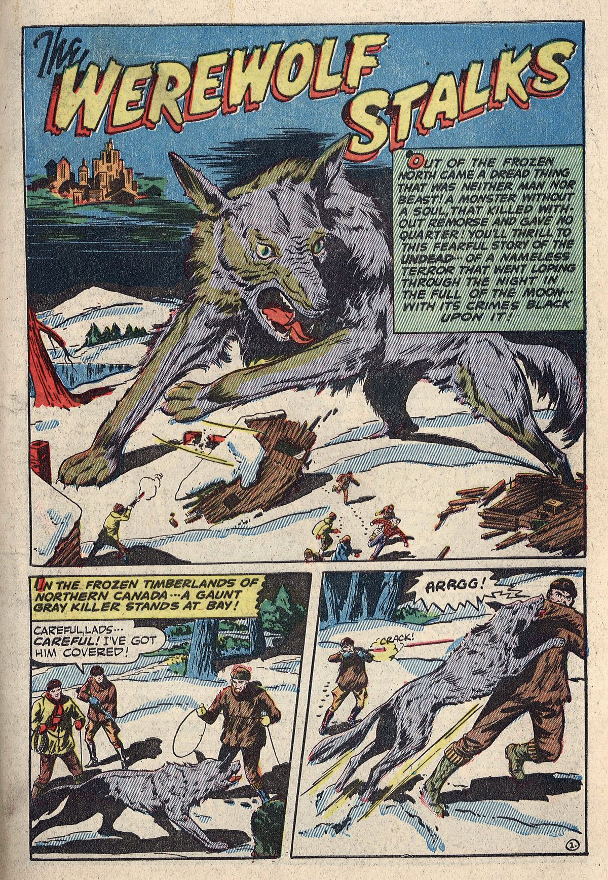 Read online Adventures Into The Unknown comic -  Issue #1 - 3