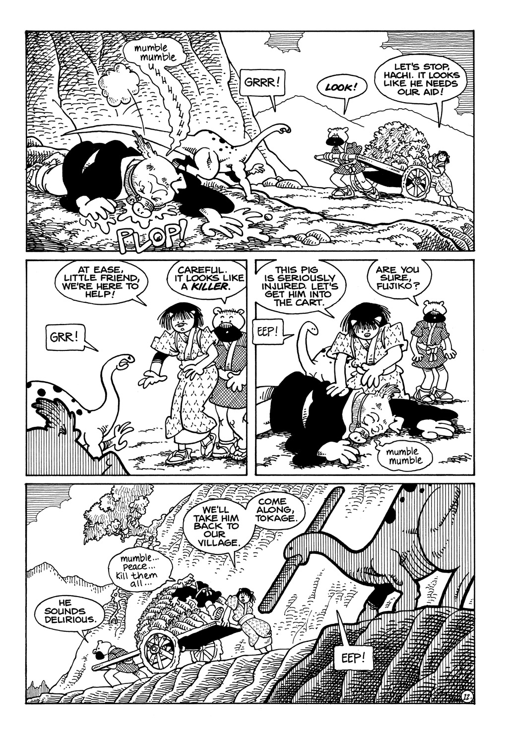 Read online Usagi Yojimbo (1987) comic -  Issue #18 - 14