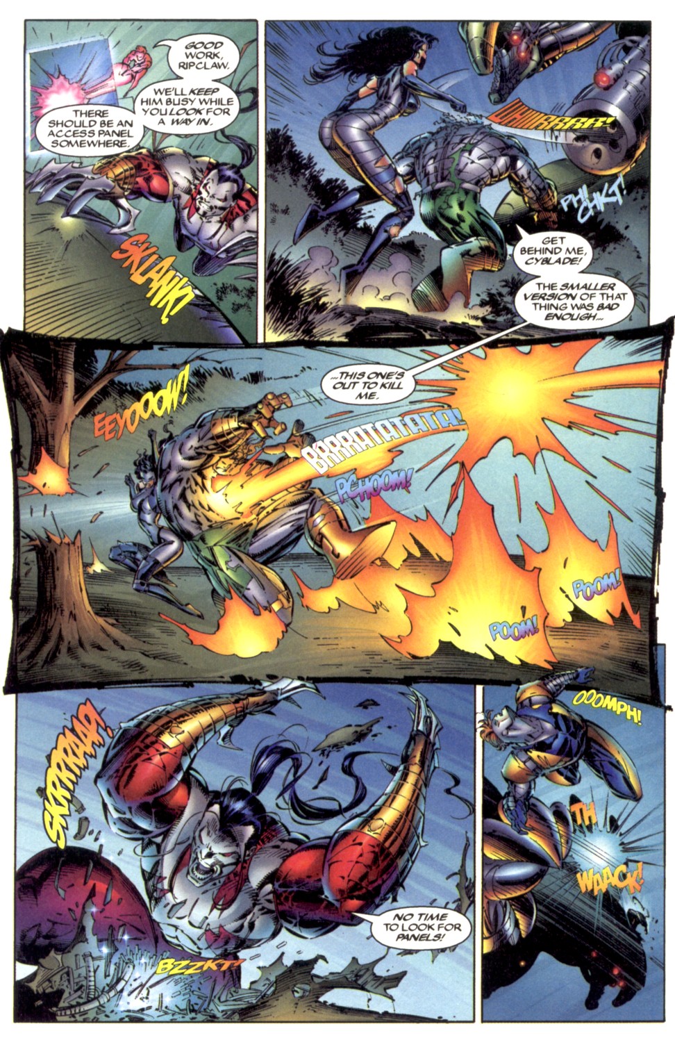Read online Cyberforce (1993) comic -  Issue #7 - 20