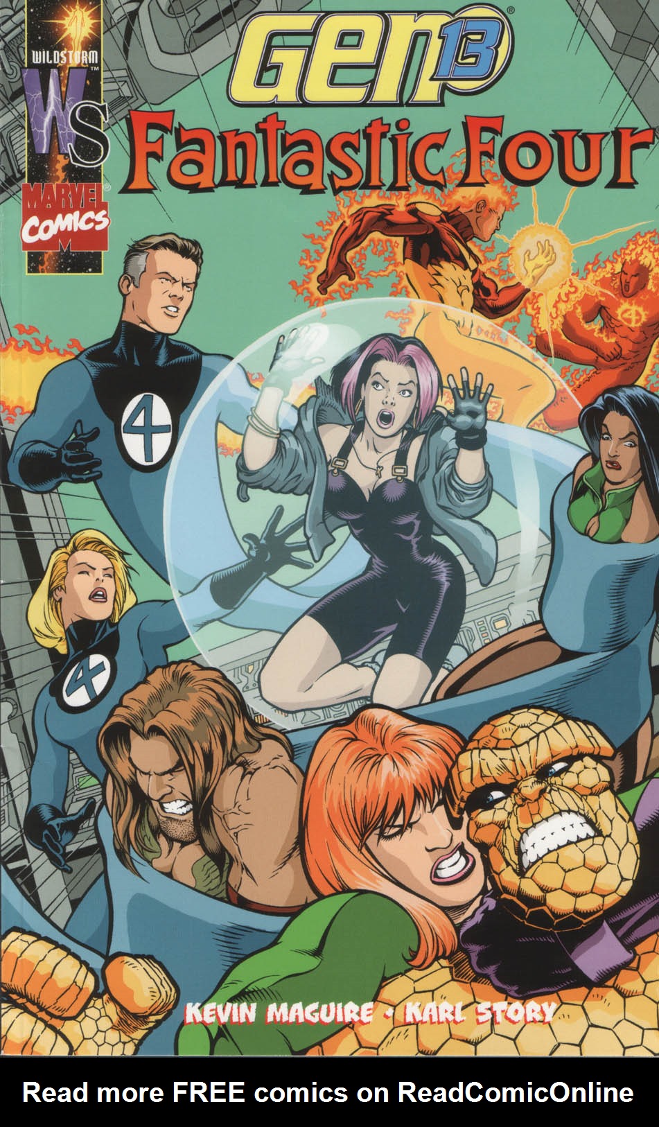 Read online Gen13/Fantastic Four comic -  Issue # Full - 1