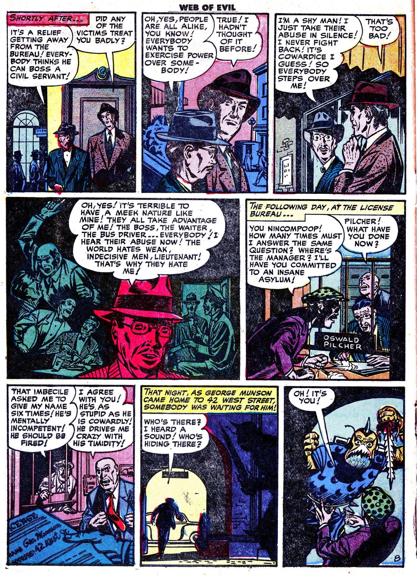 Read online Web of Evil comic -  Issue #3 - 10