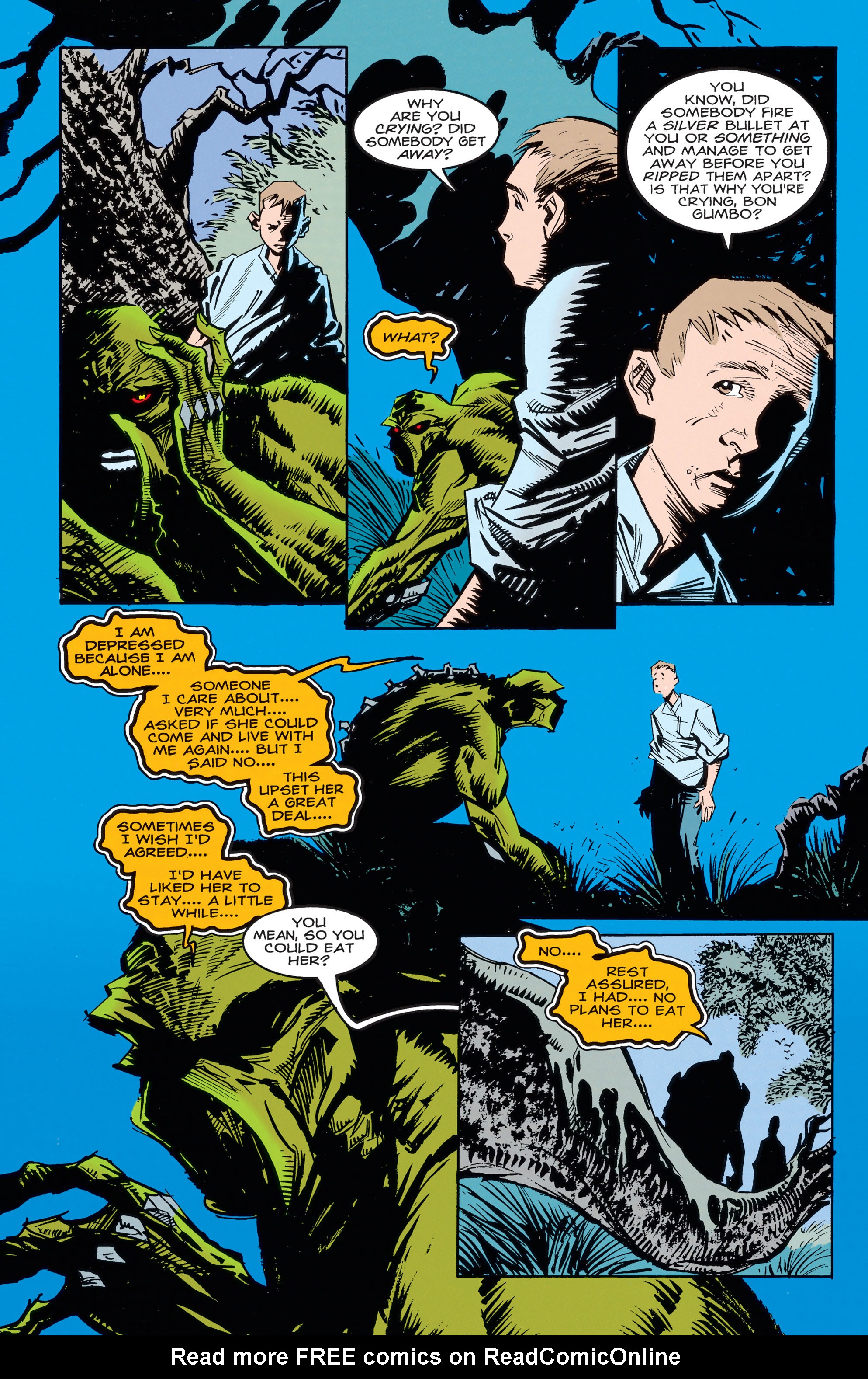 Read online Swamp Thing (1982) comic -  Issue # _TPB - Trial by Fire - 57