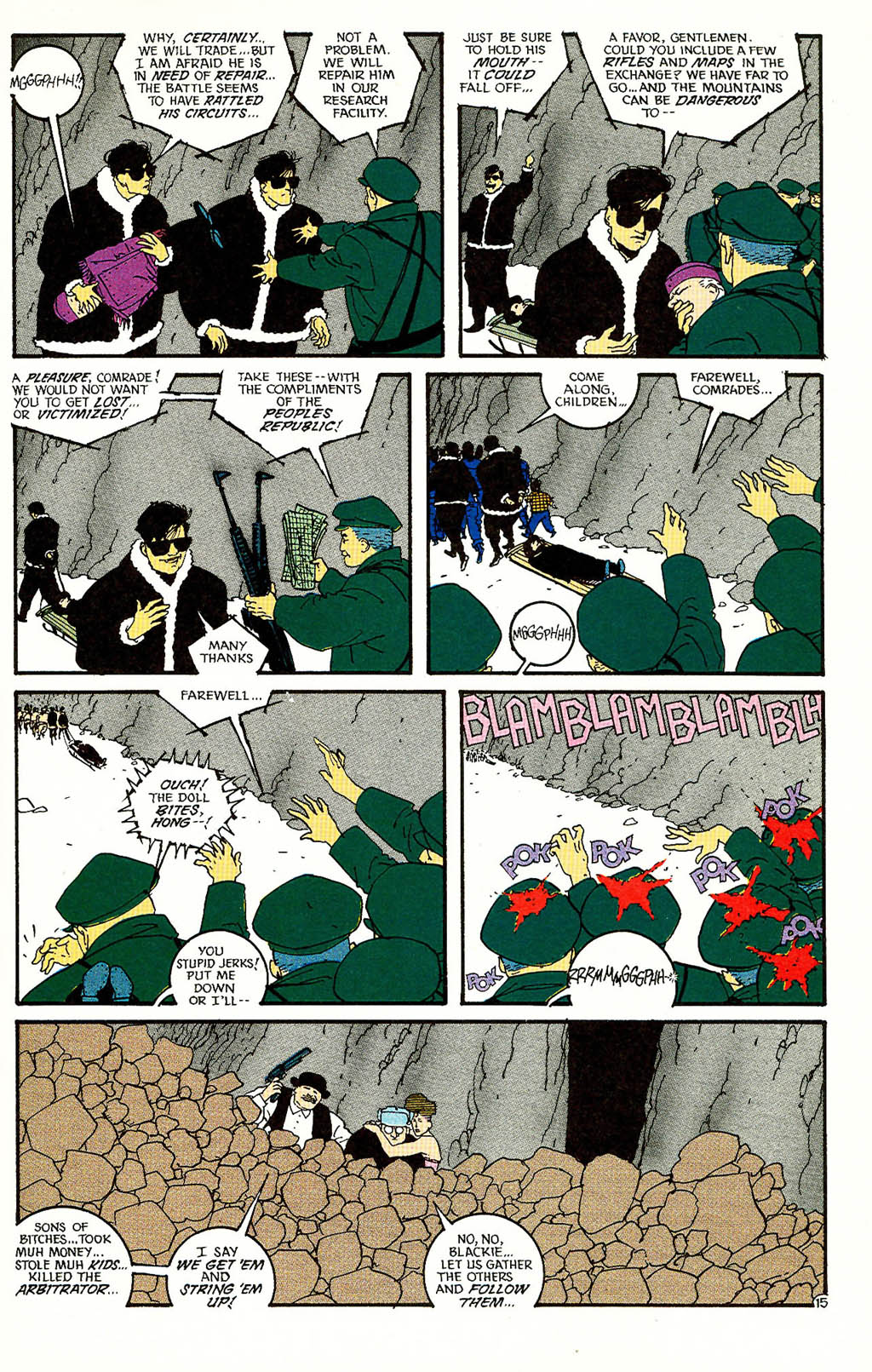 Read online The Shadow (1987) comic -  Issue #17 - 17