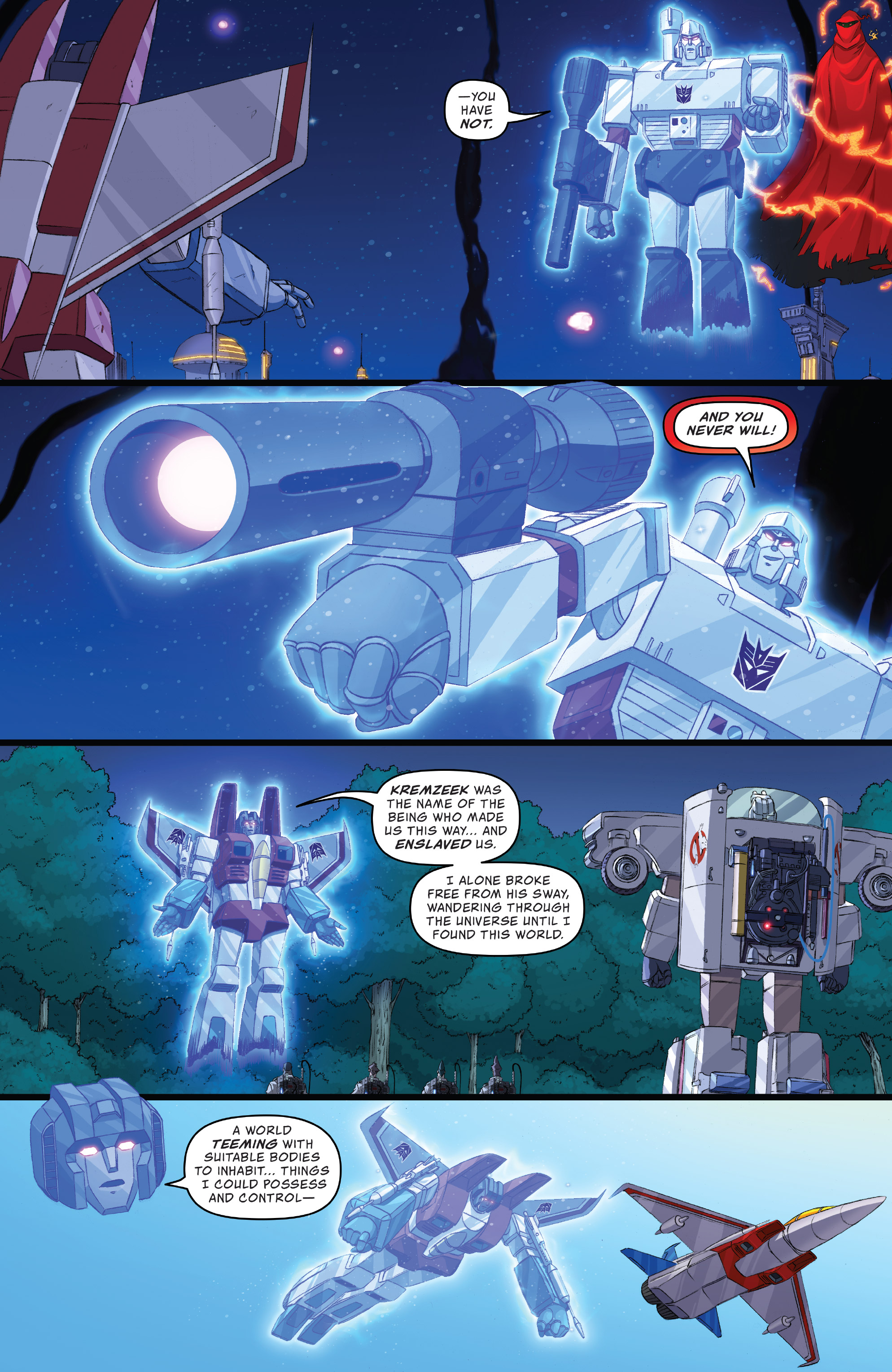 Read online Transformers/Ghostbusters comic -  Issue #2 - 17