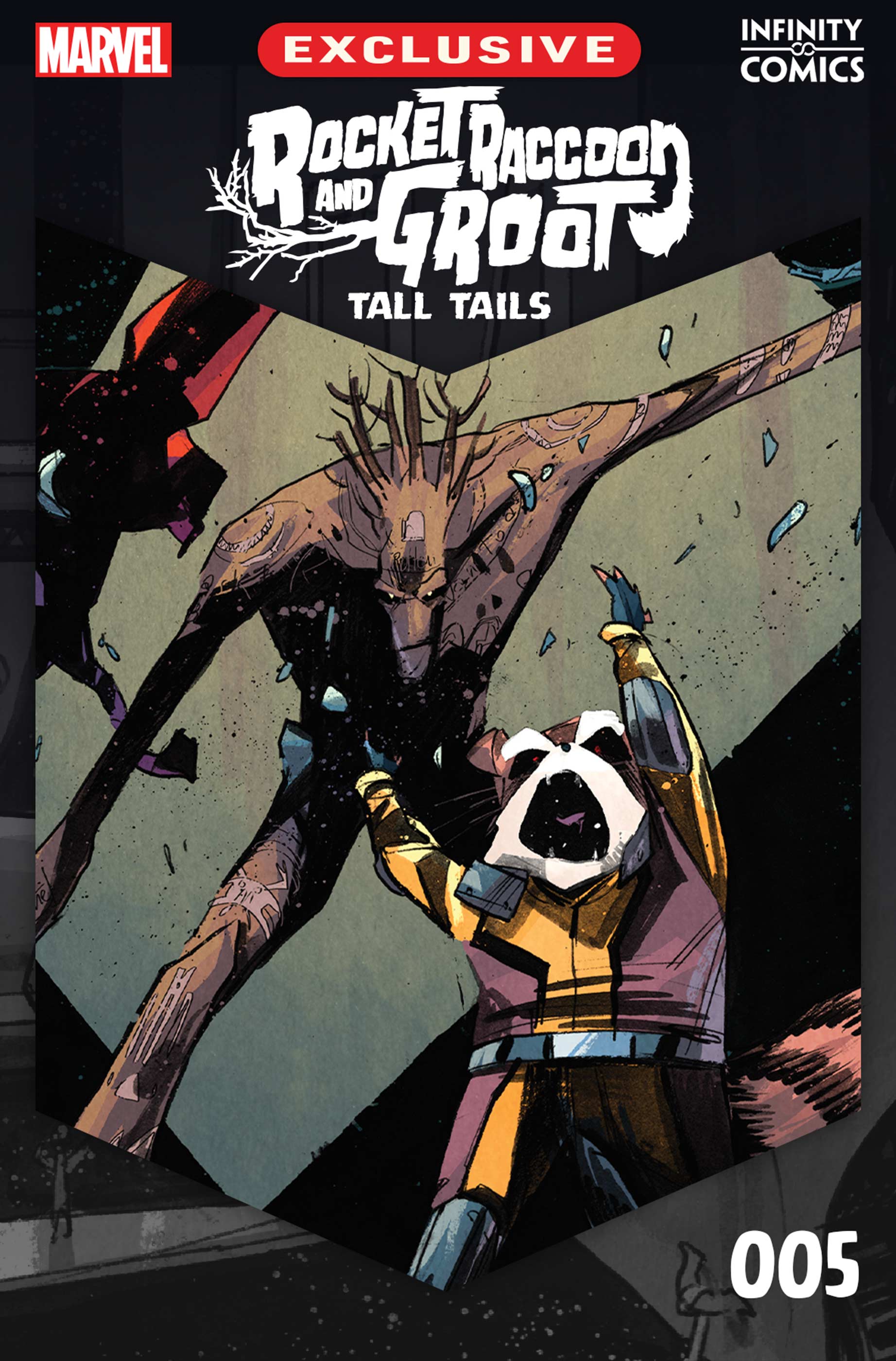 Read online Rocket Raccoon & Groot: Tall Tails Infinity Comic comic -  Issue #5 - 1