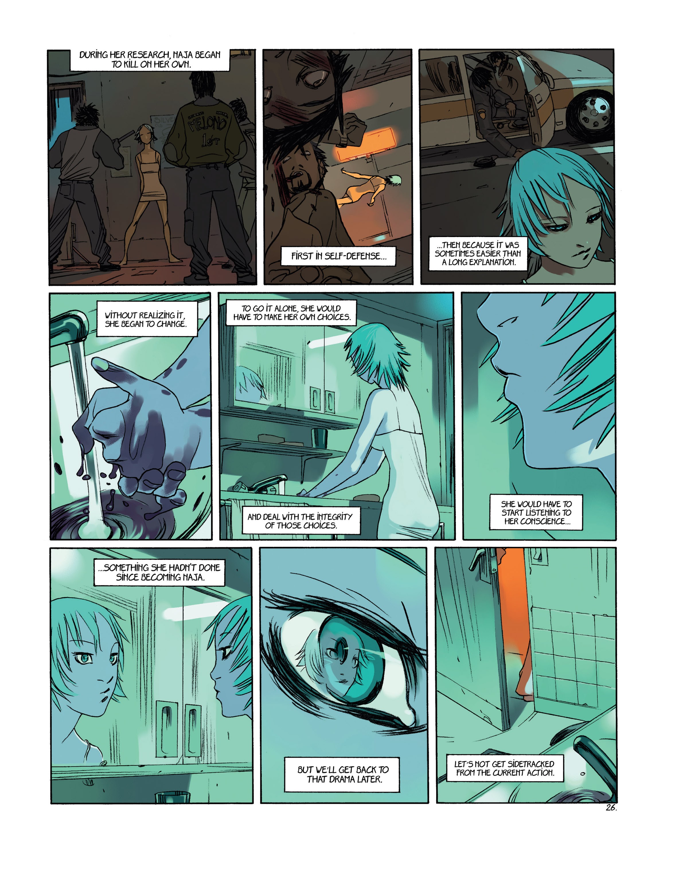 Read online Naja comic -  Issue #4 - 7