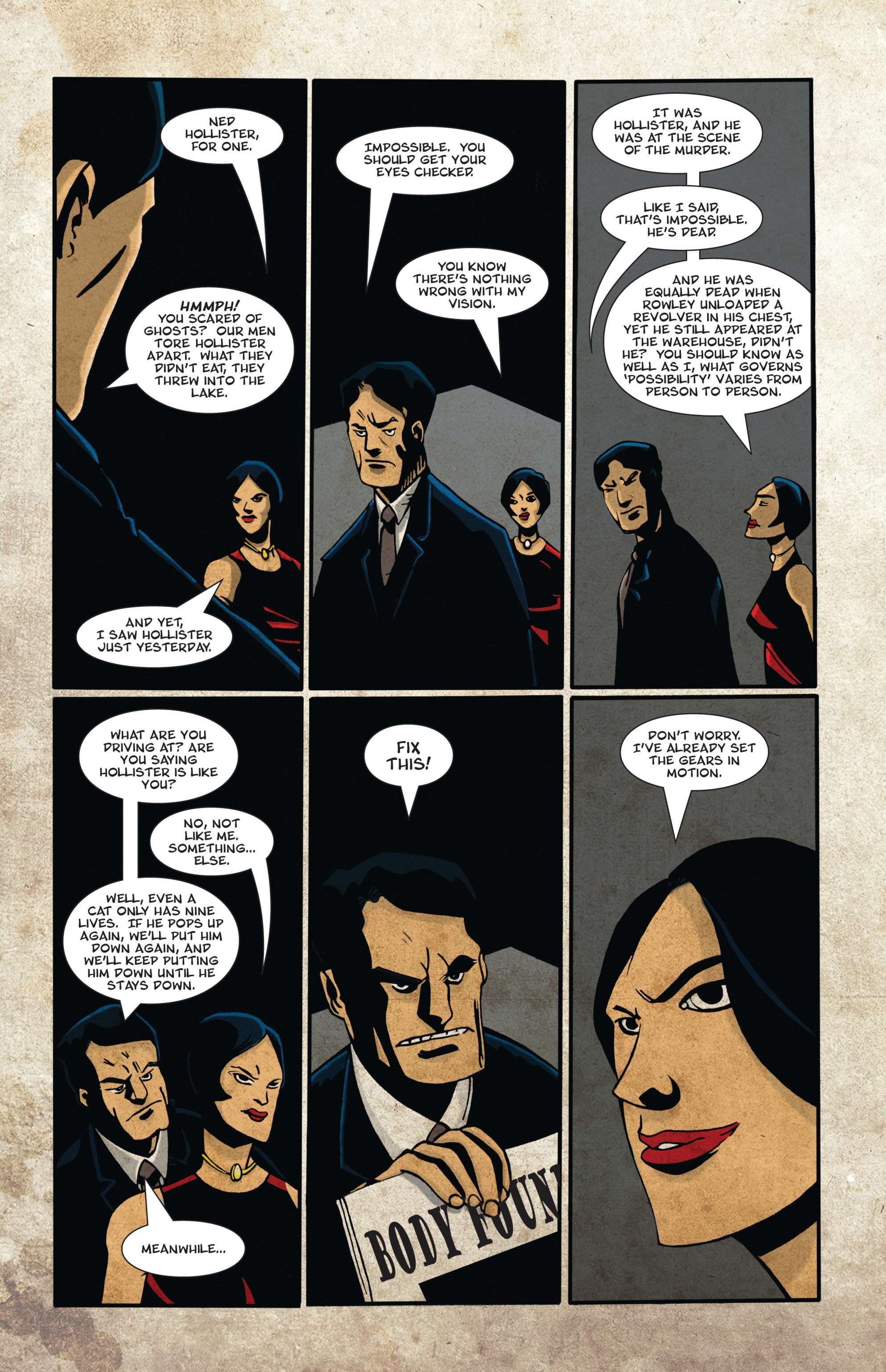 Read online Mobster Graveyard comic -  Issue #3 - 12