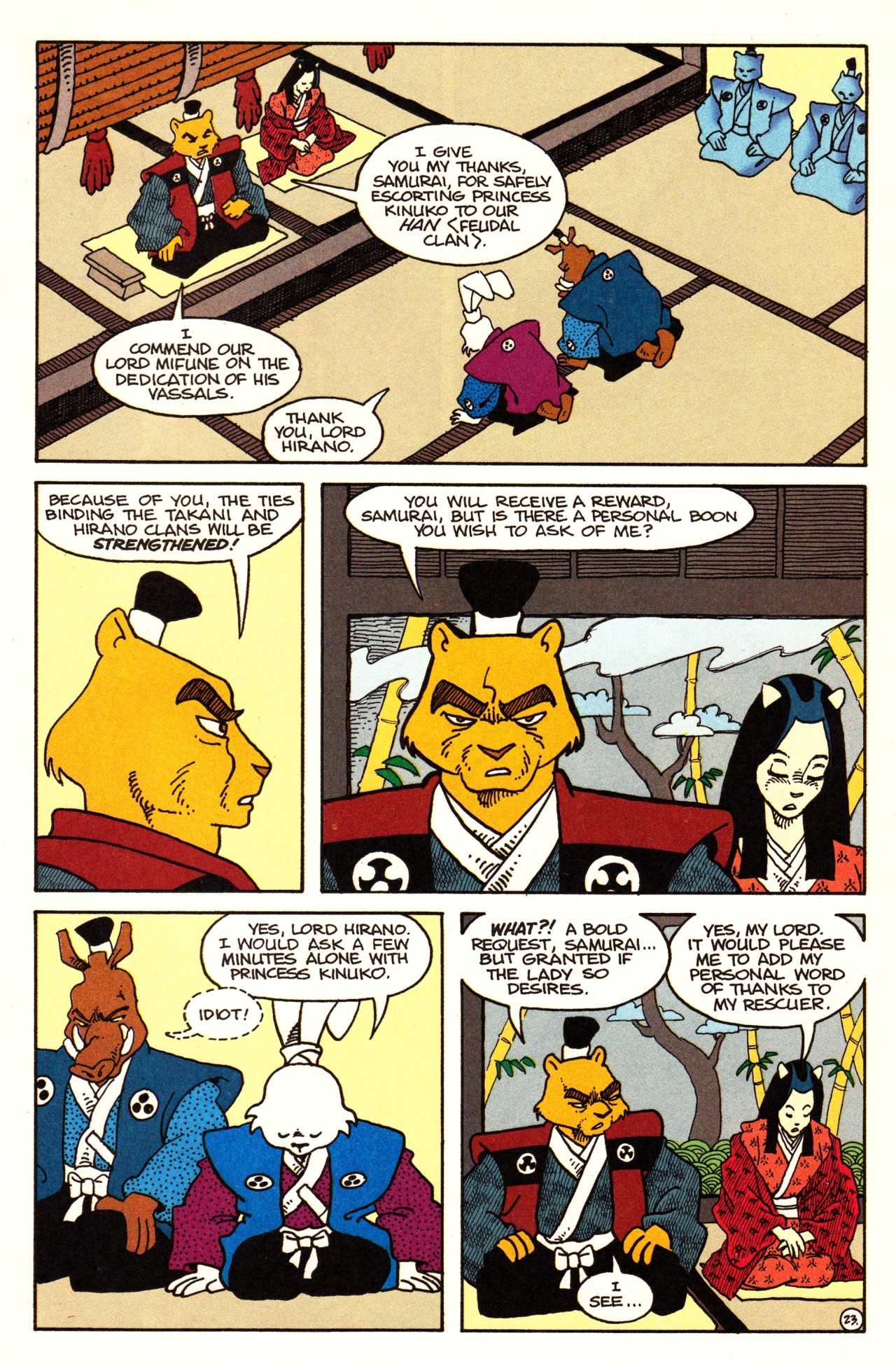 Read online Usagi Yojimbo (1993) comic -  Issue #14 - 24