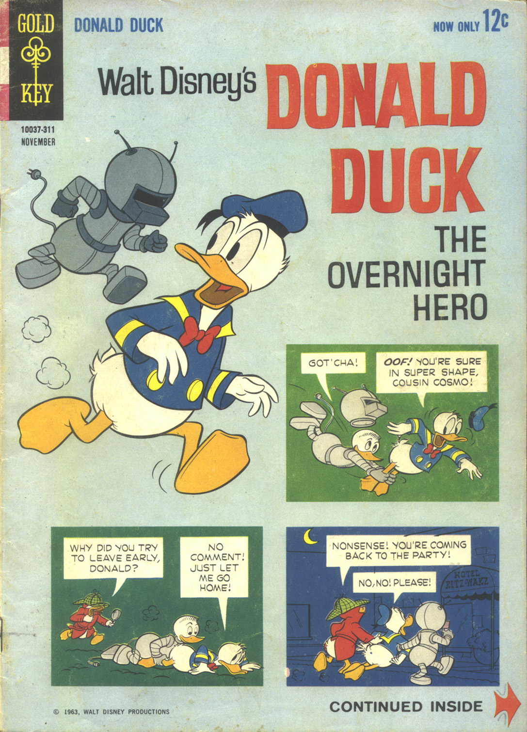 Read online Donald Duck (1962) comic -  Issue #91 - 1