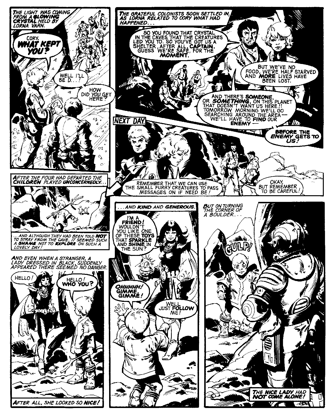 Read online Planet of the Damned & Death Planet comic -  Issue # TPB - 86