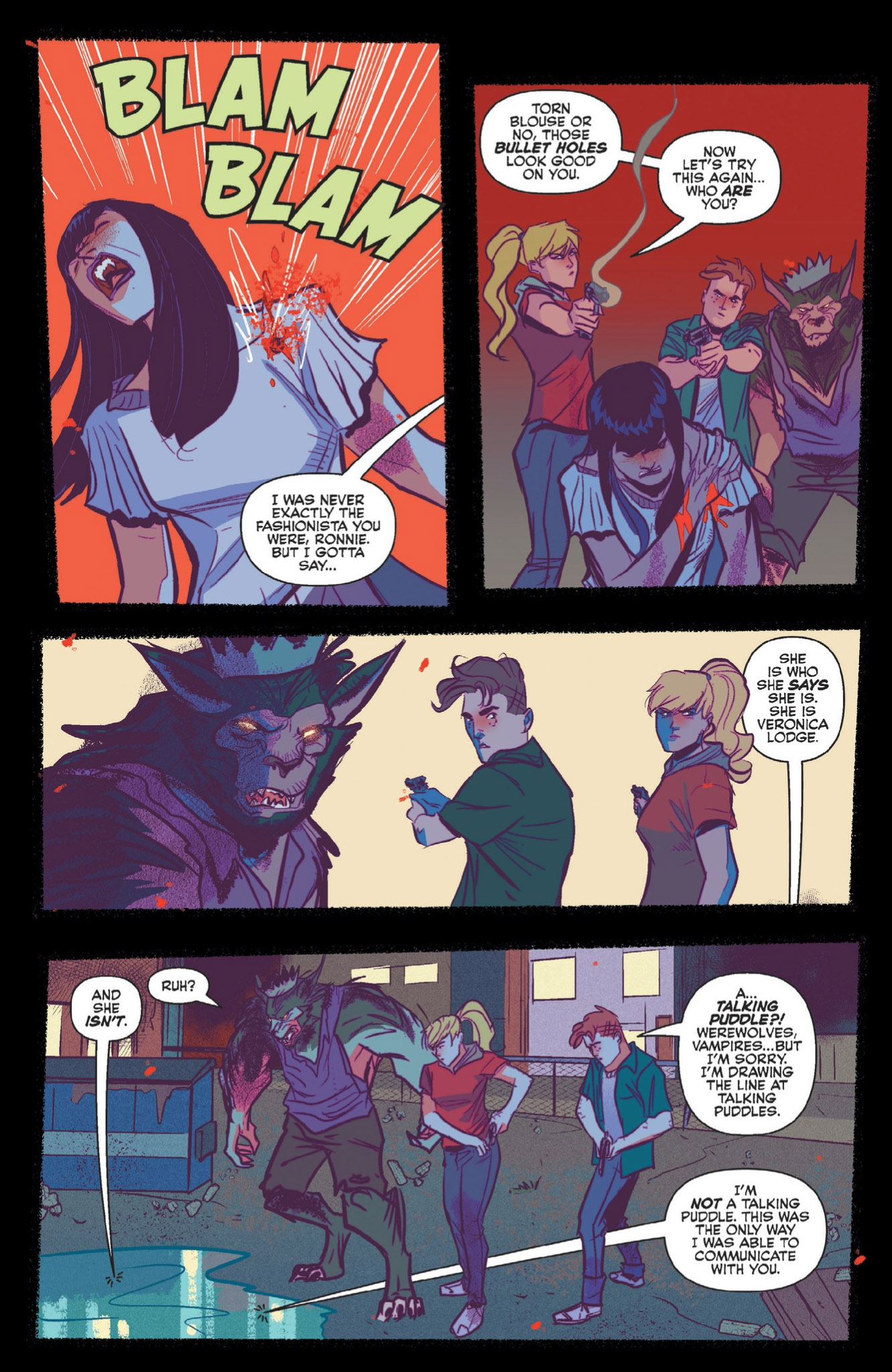 Read online Jughead the Hunger vs. Vampironica comic -  Issue #3 - 21