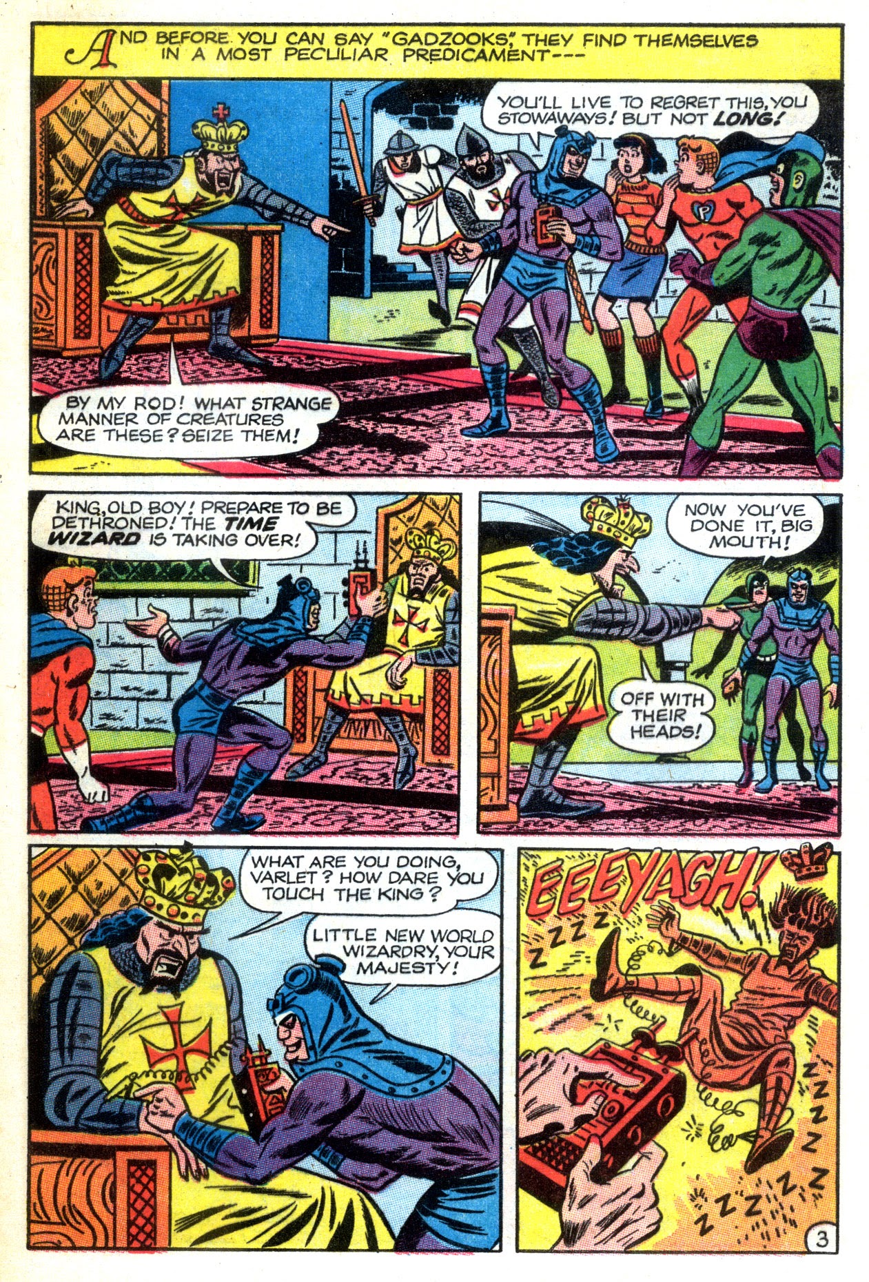 Read online Archie as Captain Pureheart comic -  Issue #4 - 5