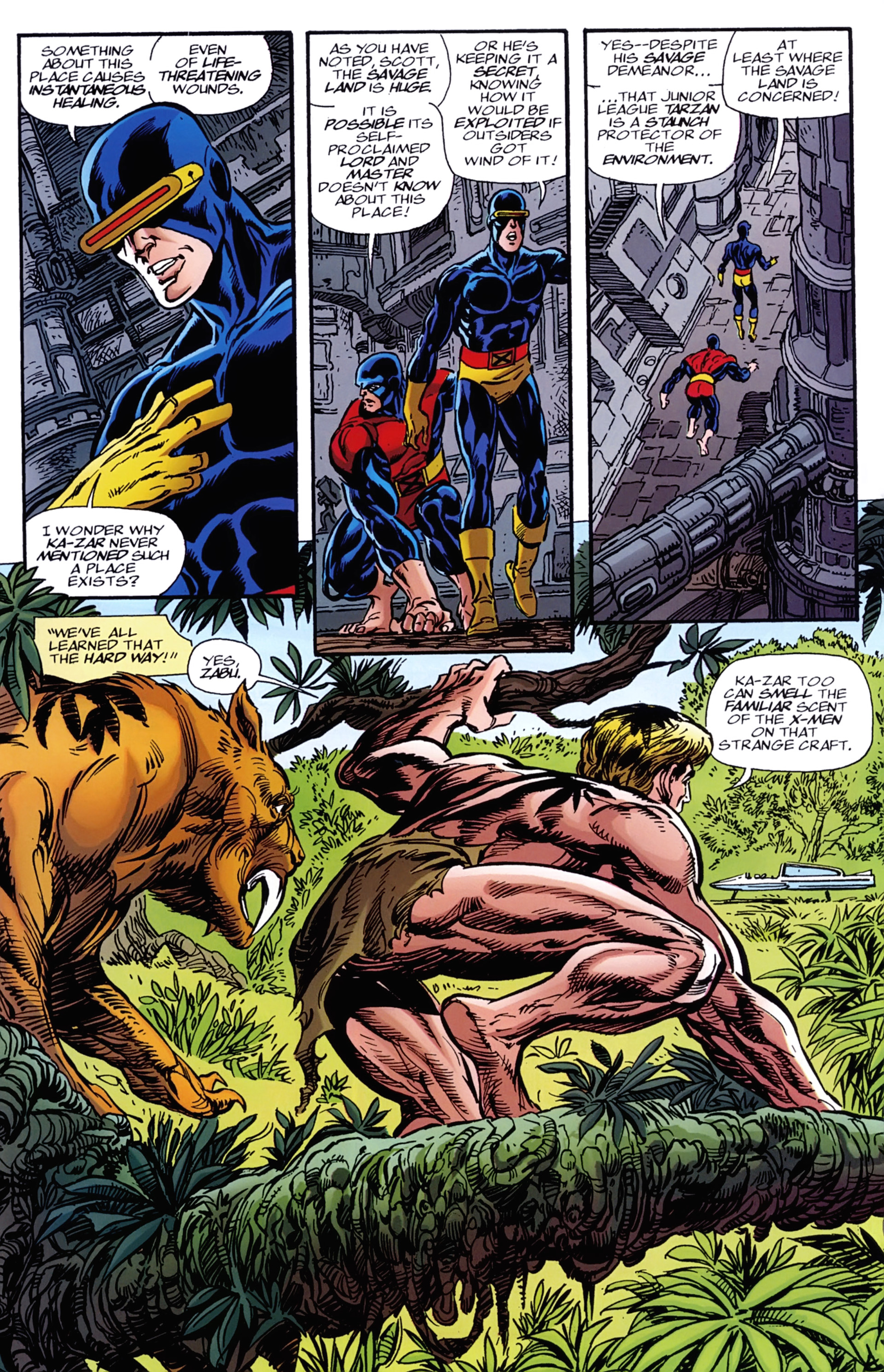 Read online X-Men: Hidden Years comic -  Issue #3 - 11