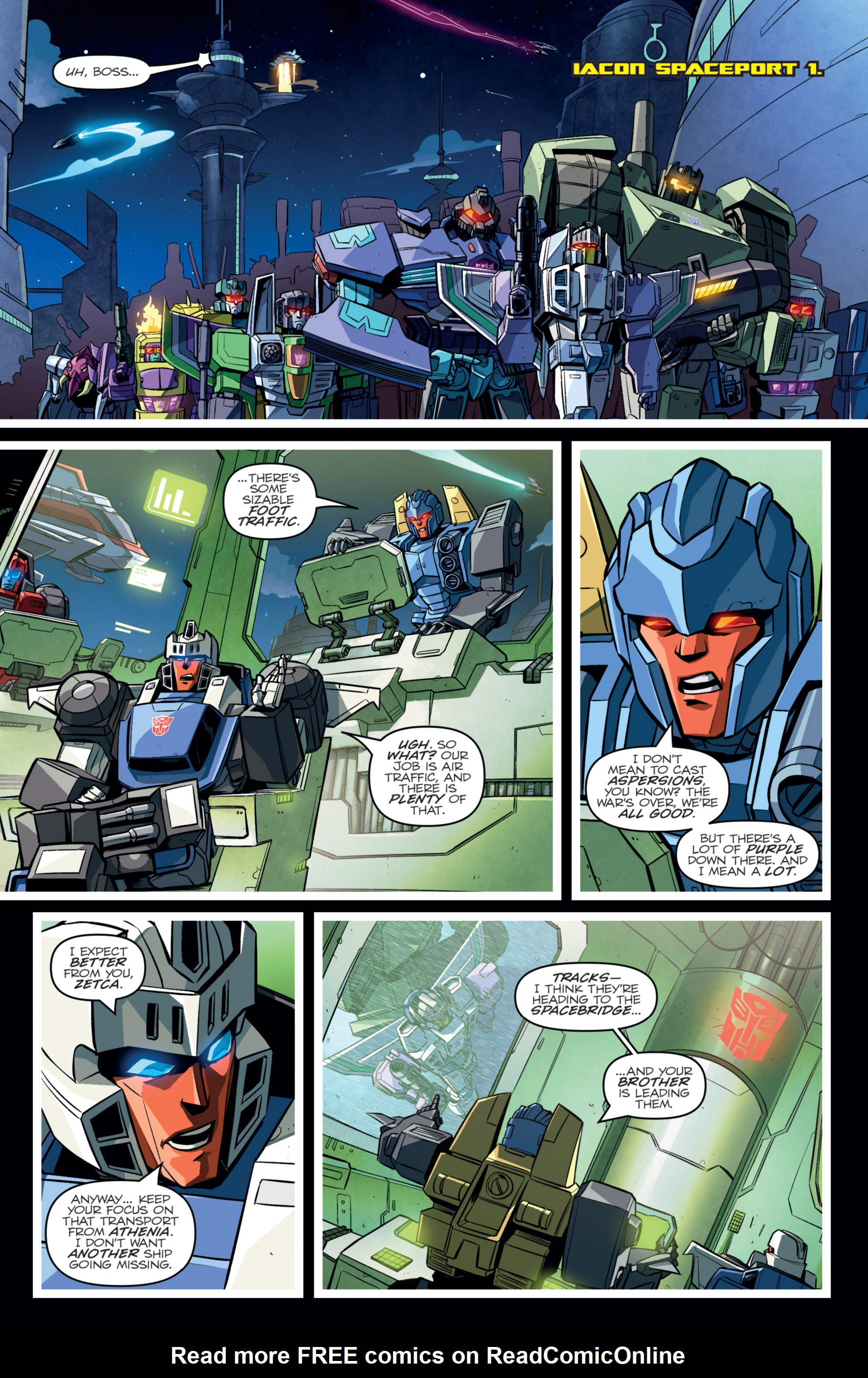 Read online The Transformers (2014) comic -  Issue #47 - 12