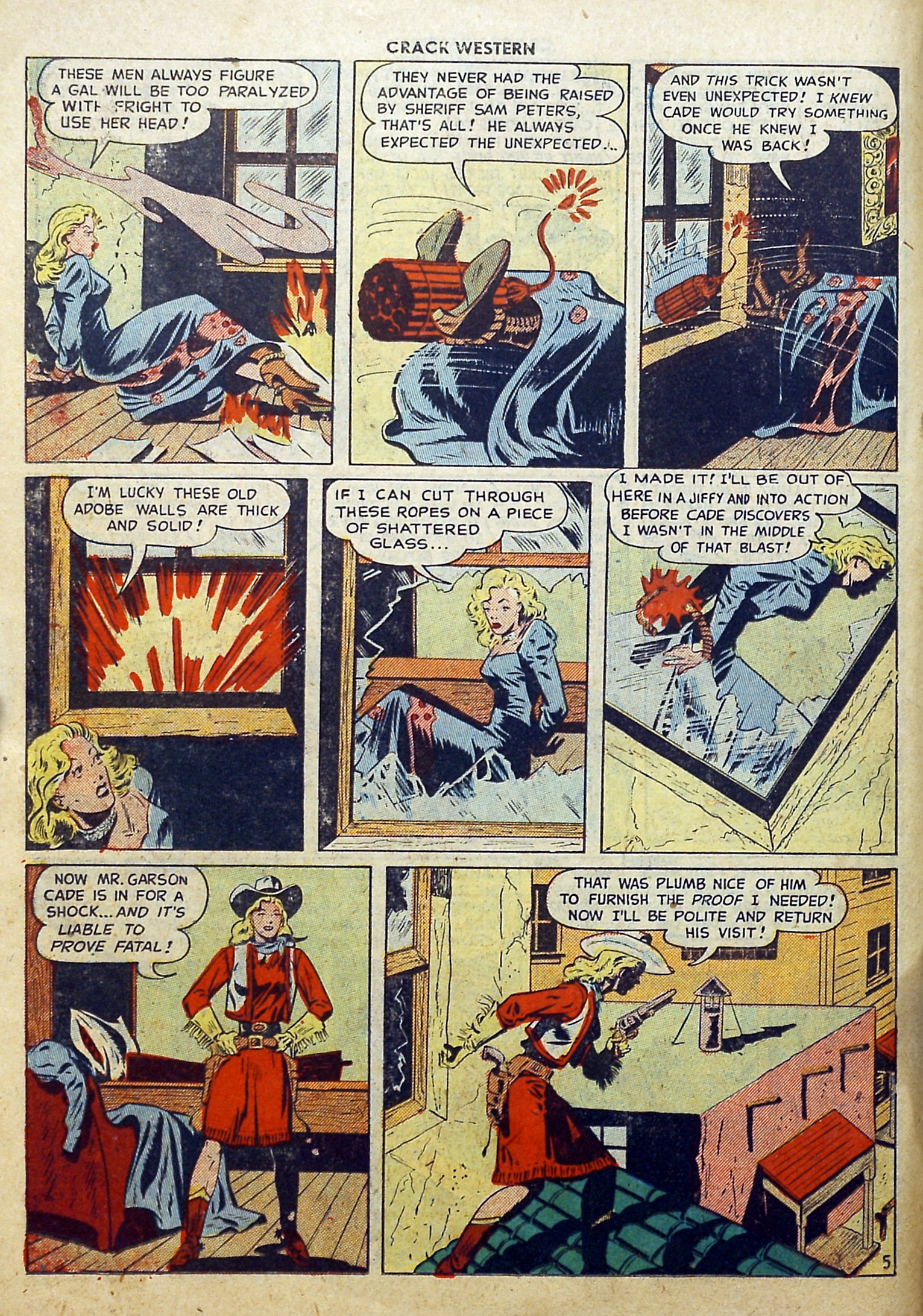 Read online Crack Western comic -  Issue #63 - 16