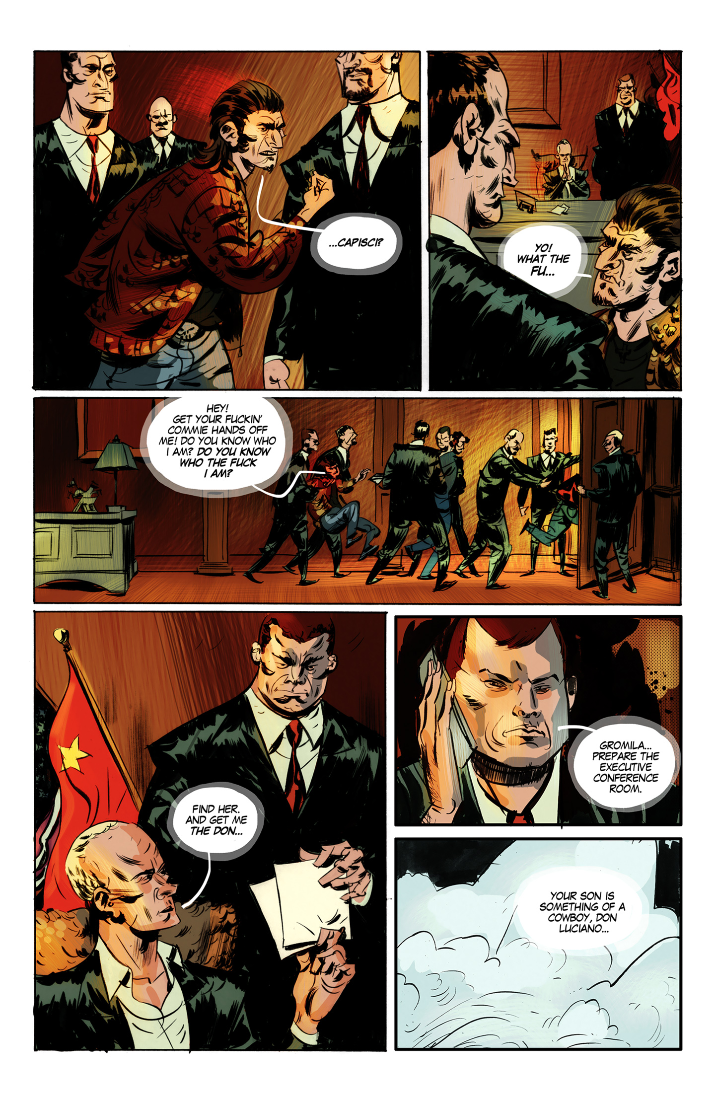 Read online Blue Estate comic -  Issue #8 - 16