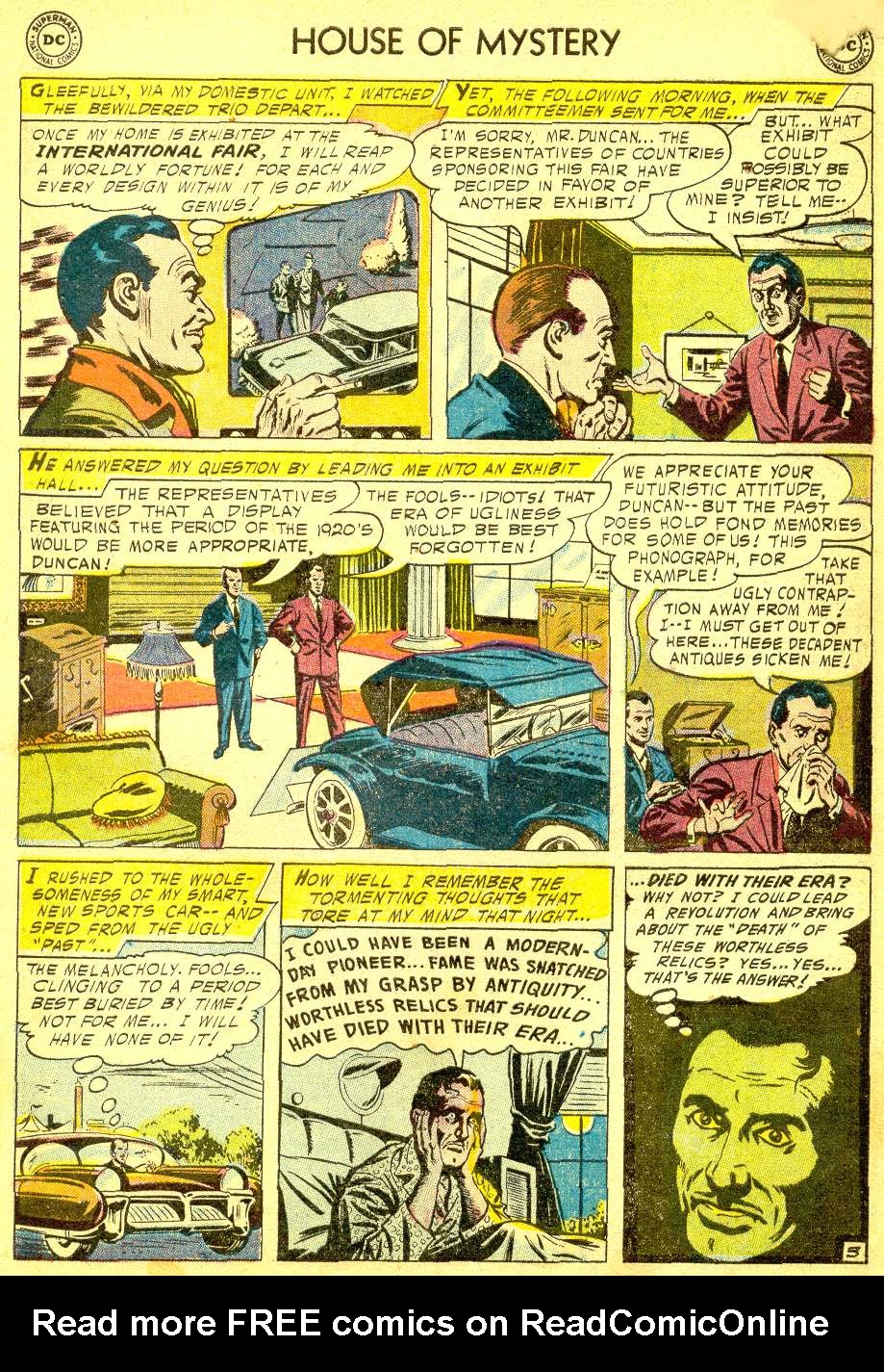 Read online House of Mystery (1951) comic -  Issue #55 - 5