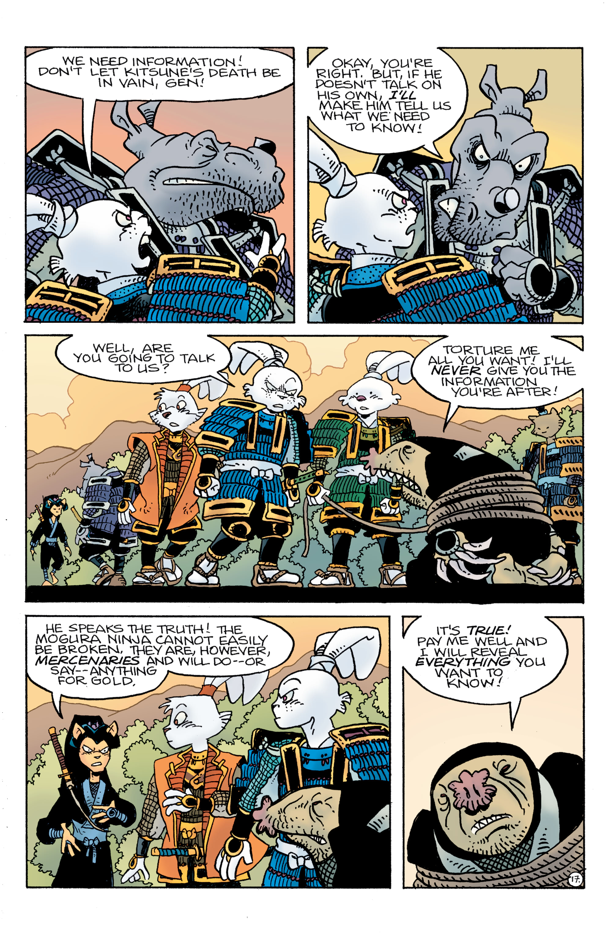 Read online Teenage Mutant Ninja Turtles/Usagi Yojimbo: WhereWhen comic -  Issue #3 - 19