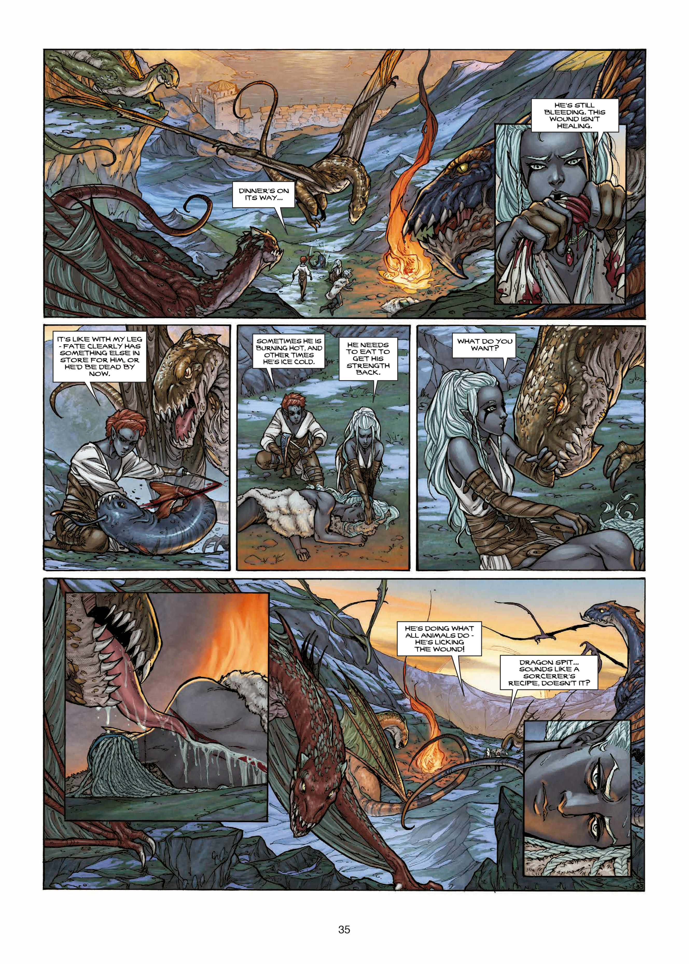 Read online Elves comic -  Issue #25 - 35