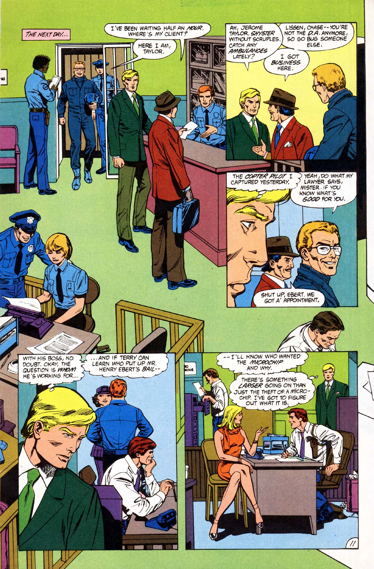 Read online Vigilante (1983) comic -  Issue #8 - 12