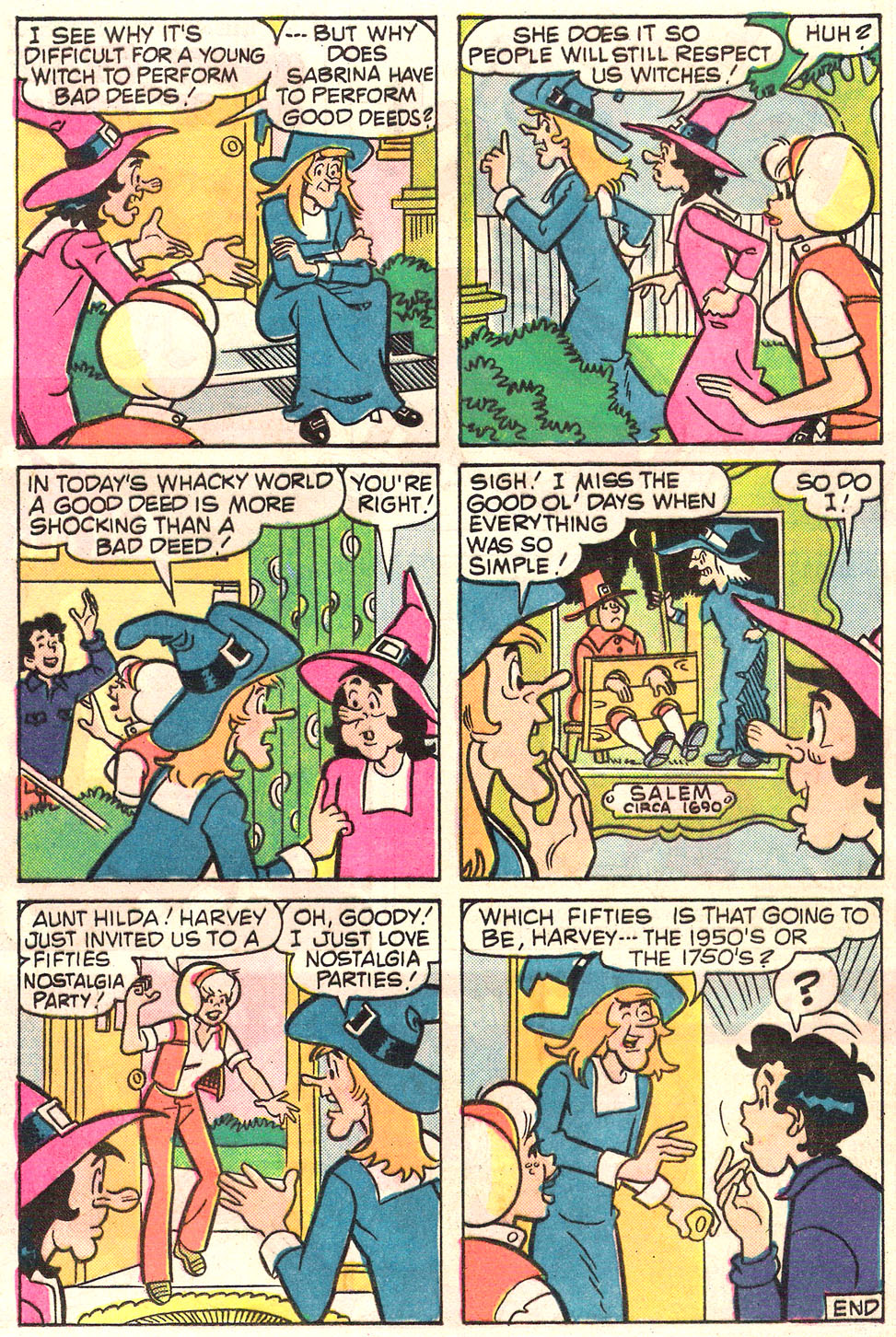 Read online Sabrina The Teenage Witch (1971) comic -  Issue #63 - 17
